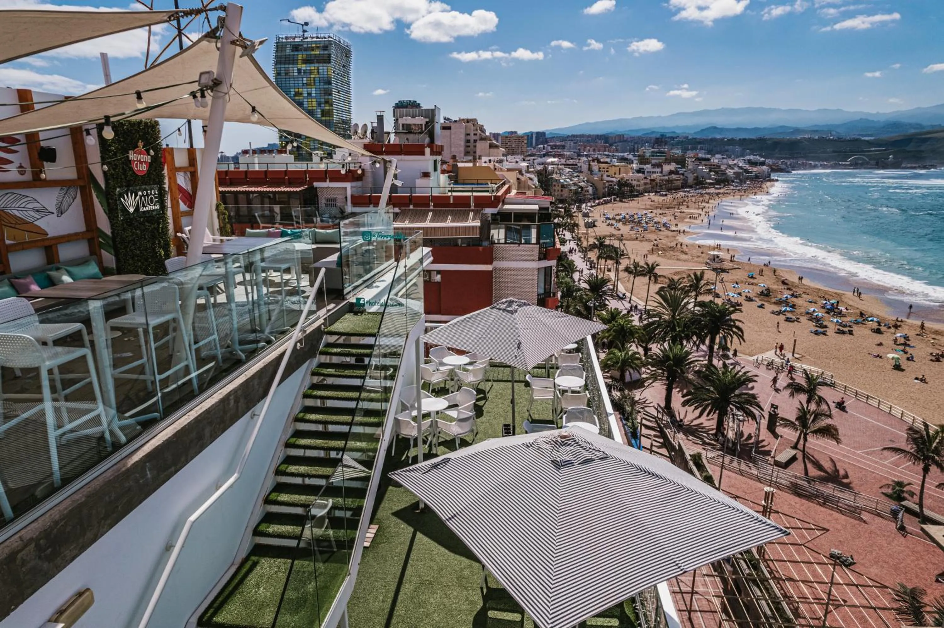 Bird's eye view in Hotel Aloe Canteras