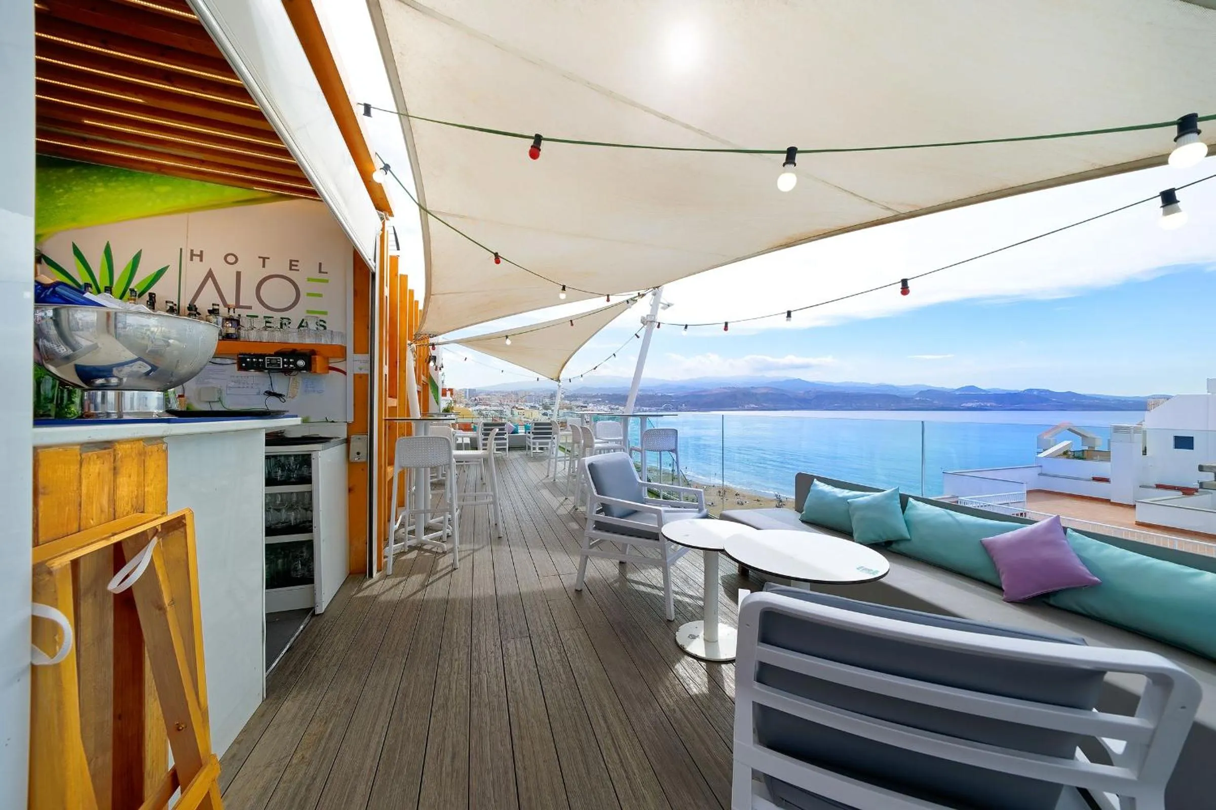 Sea view in Hotel Aloe Canteras