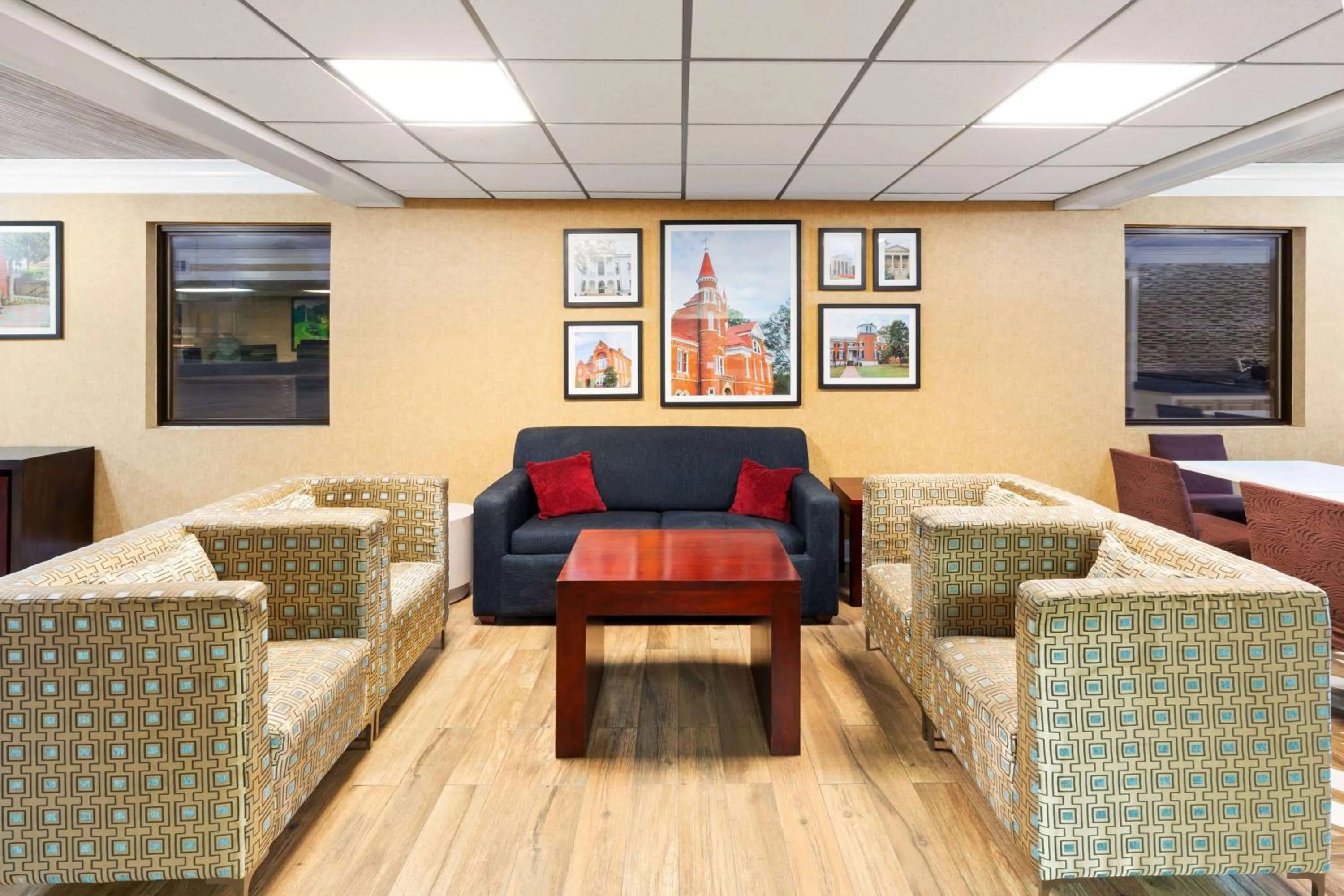 Lobby or reception in Hotel Oxford