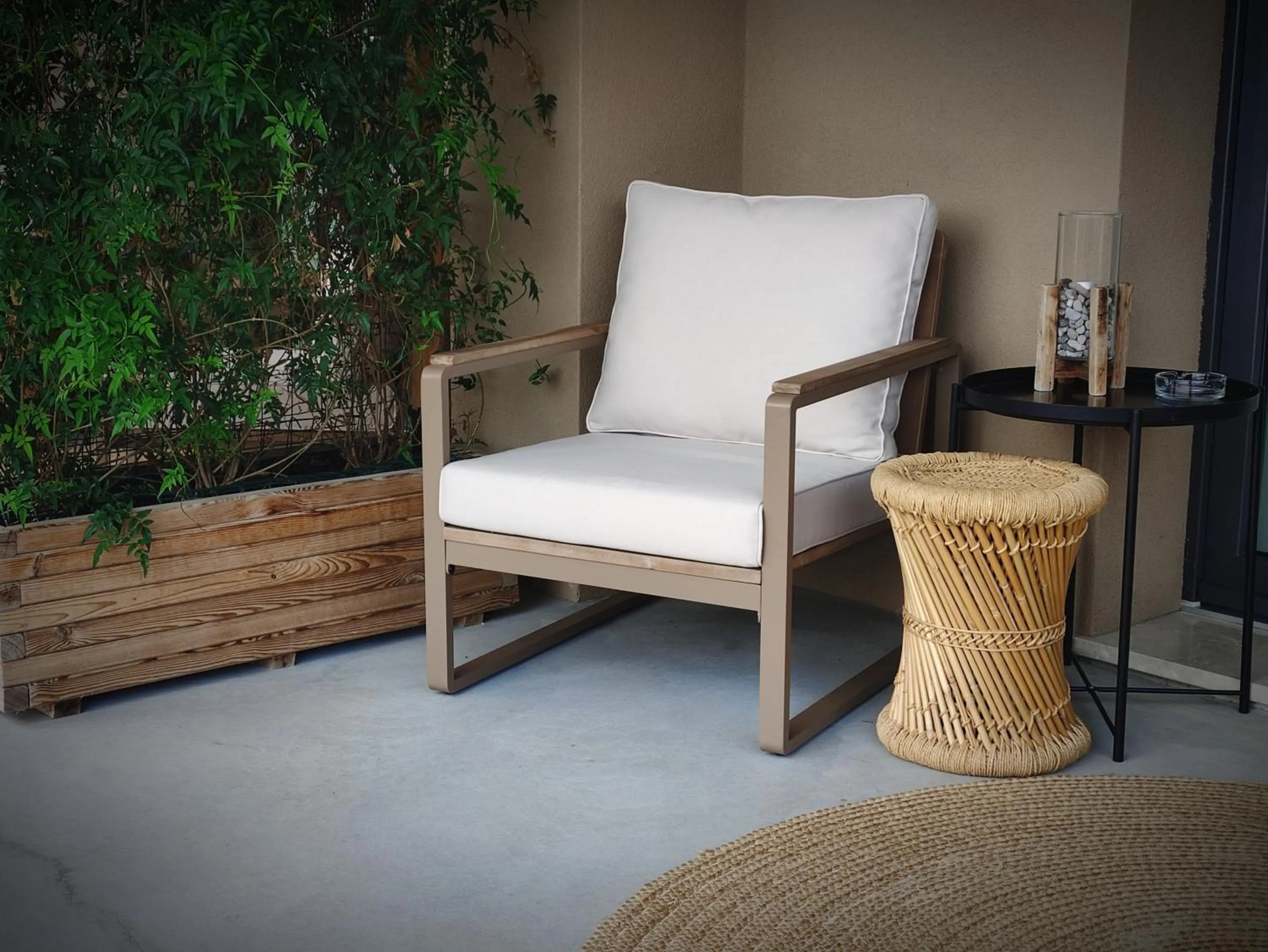 Patio in Bed & Breakfast IL PAJO