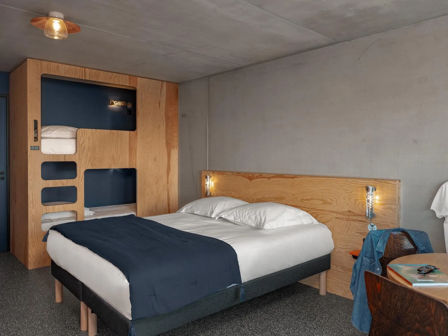 Bedroom, Bed in Eklo Hotels Bordeaux Centre Bastide