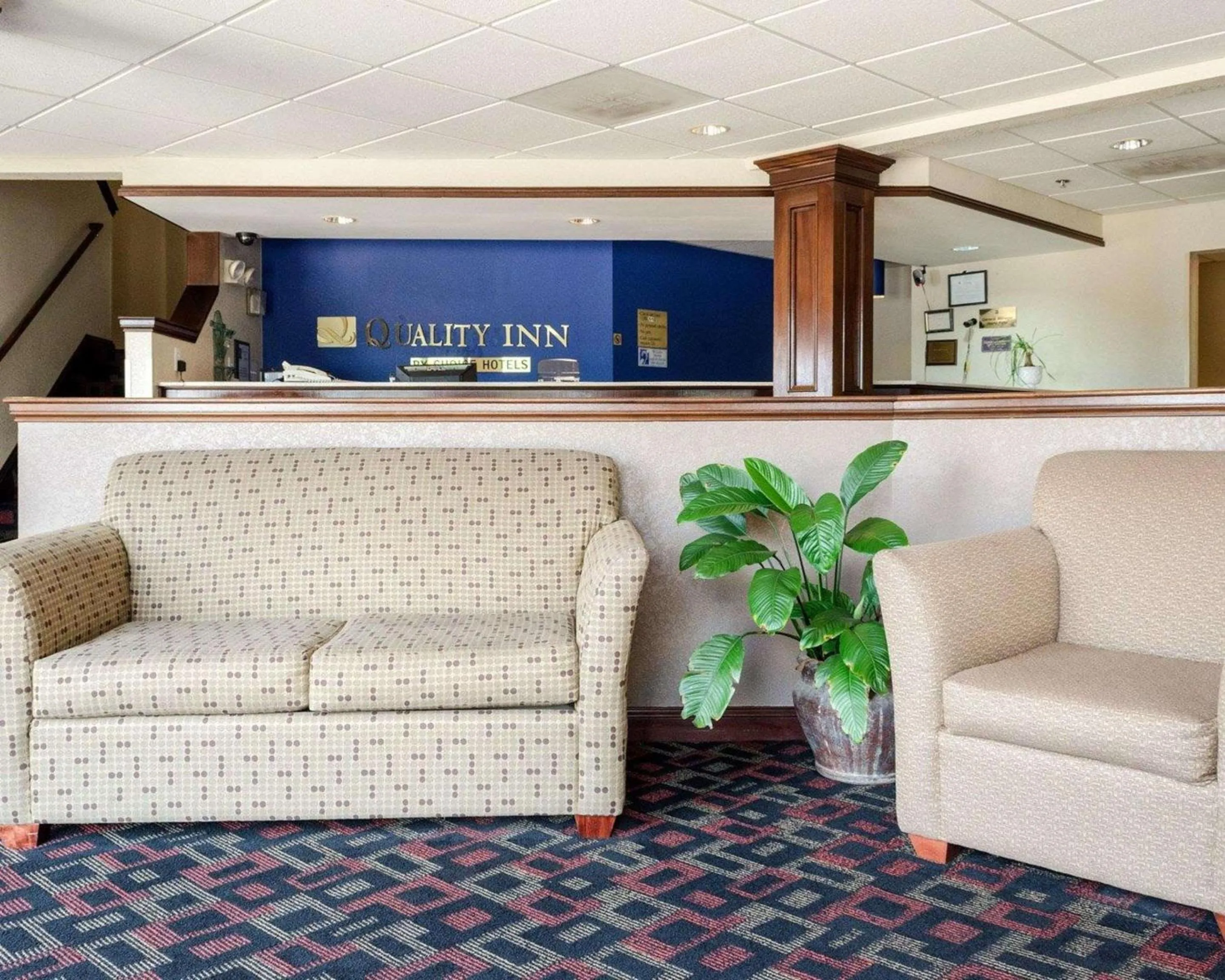 Lobby or reception in Quality Inn Magee