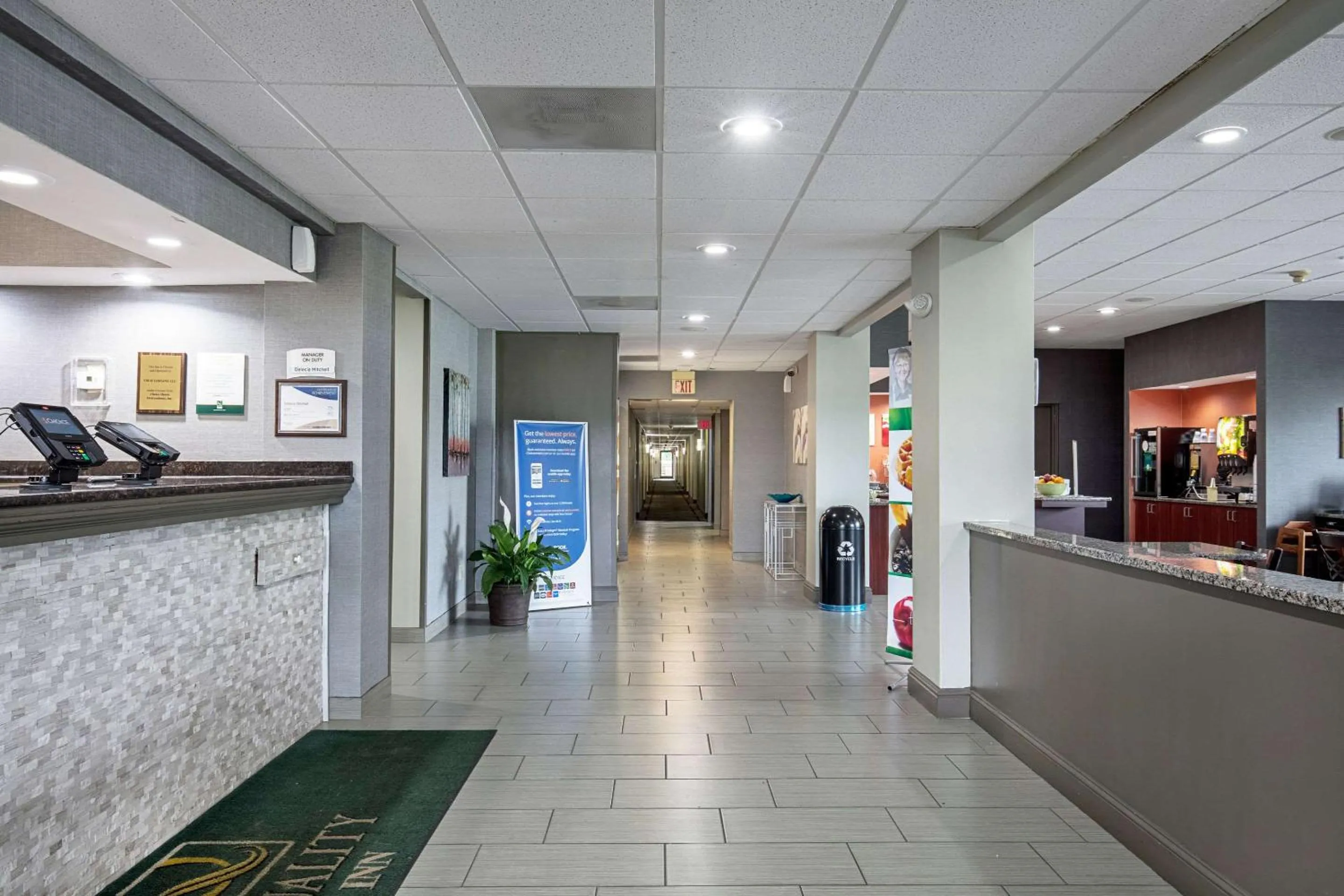 Lobby or reception in Quality Inn Holly Springs South