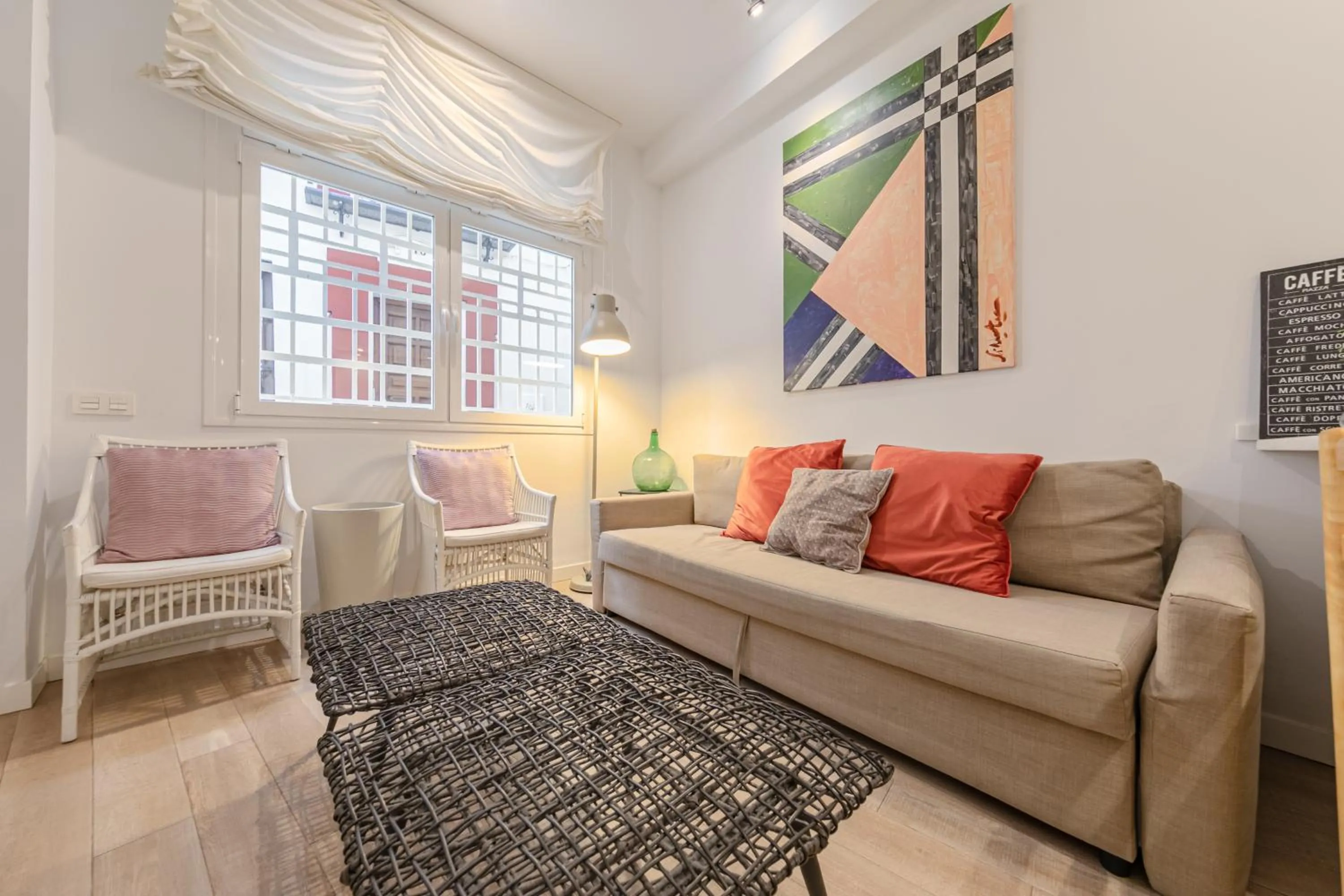 Living room in Green-Apartments Plaza del Pan