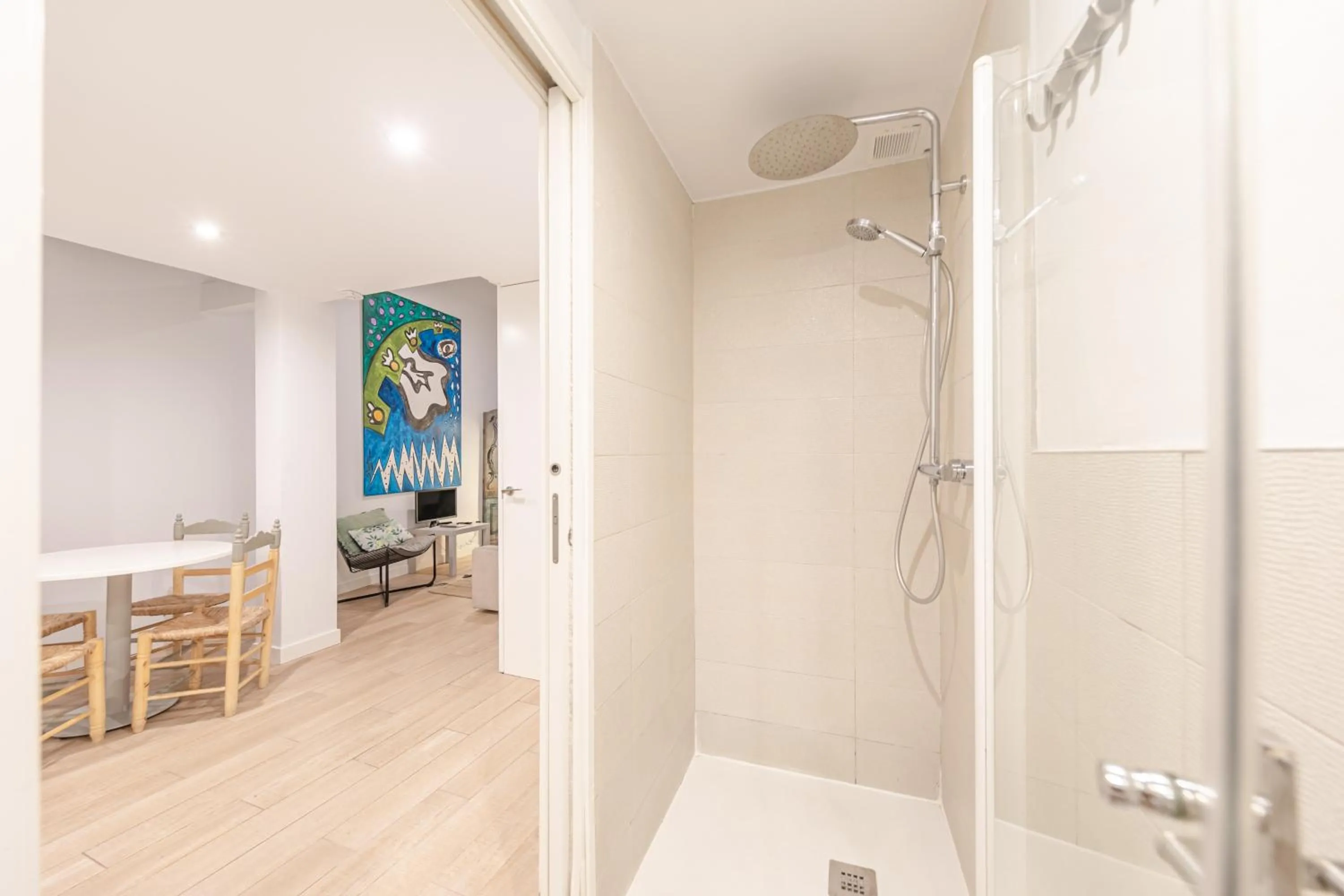 Shower in Green-Apartments Plaza del Pan