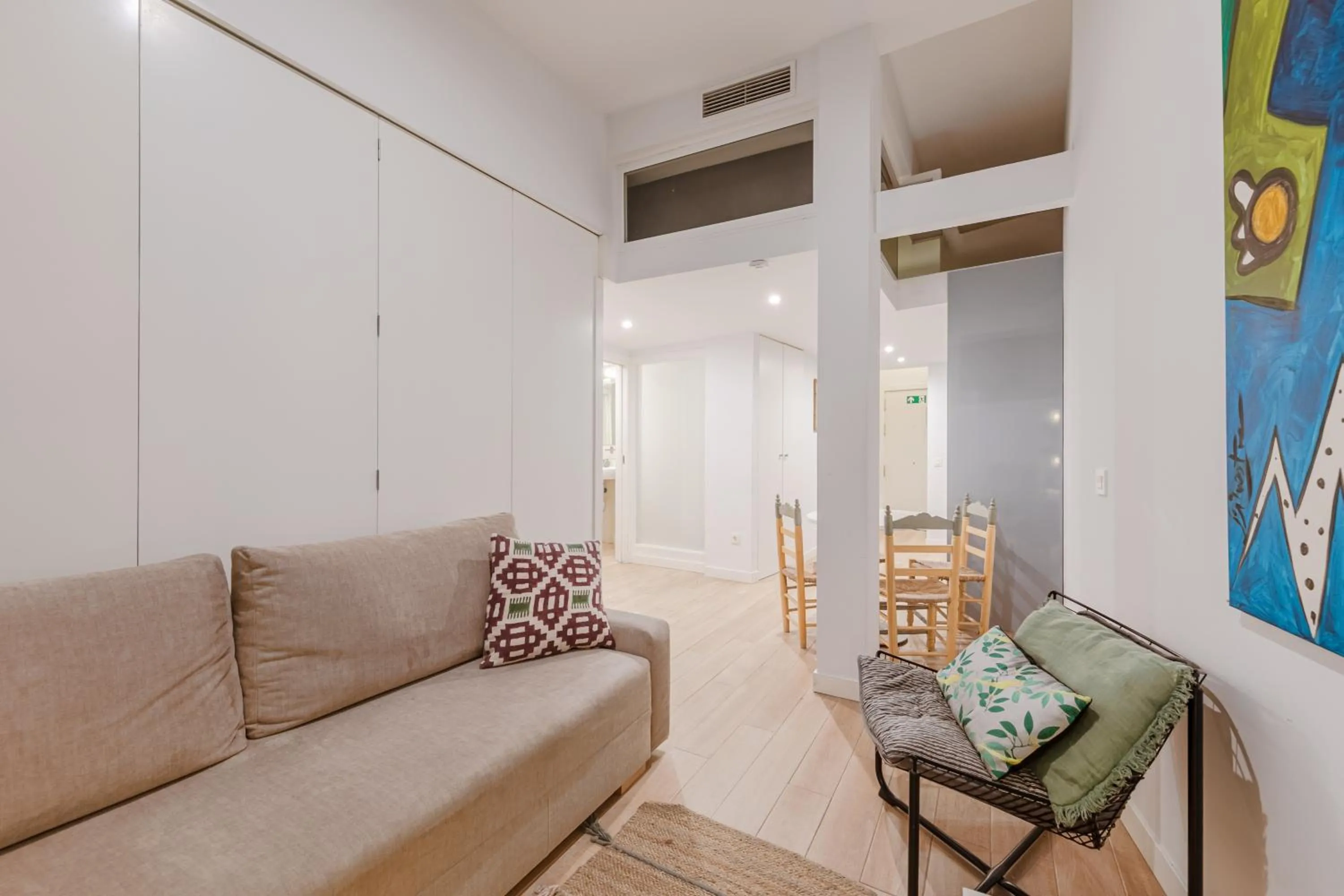 Living room in Green-Apartments Plaza del Pan