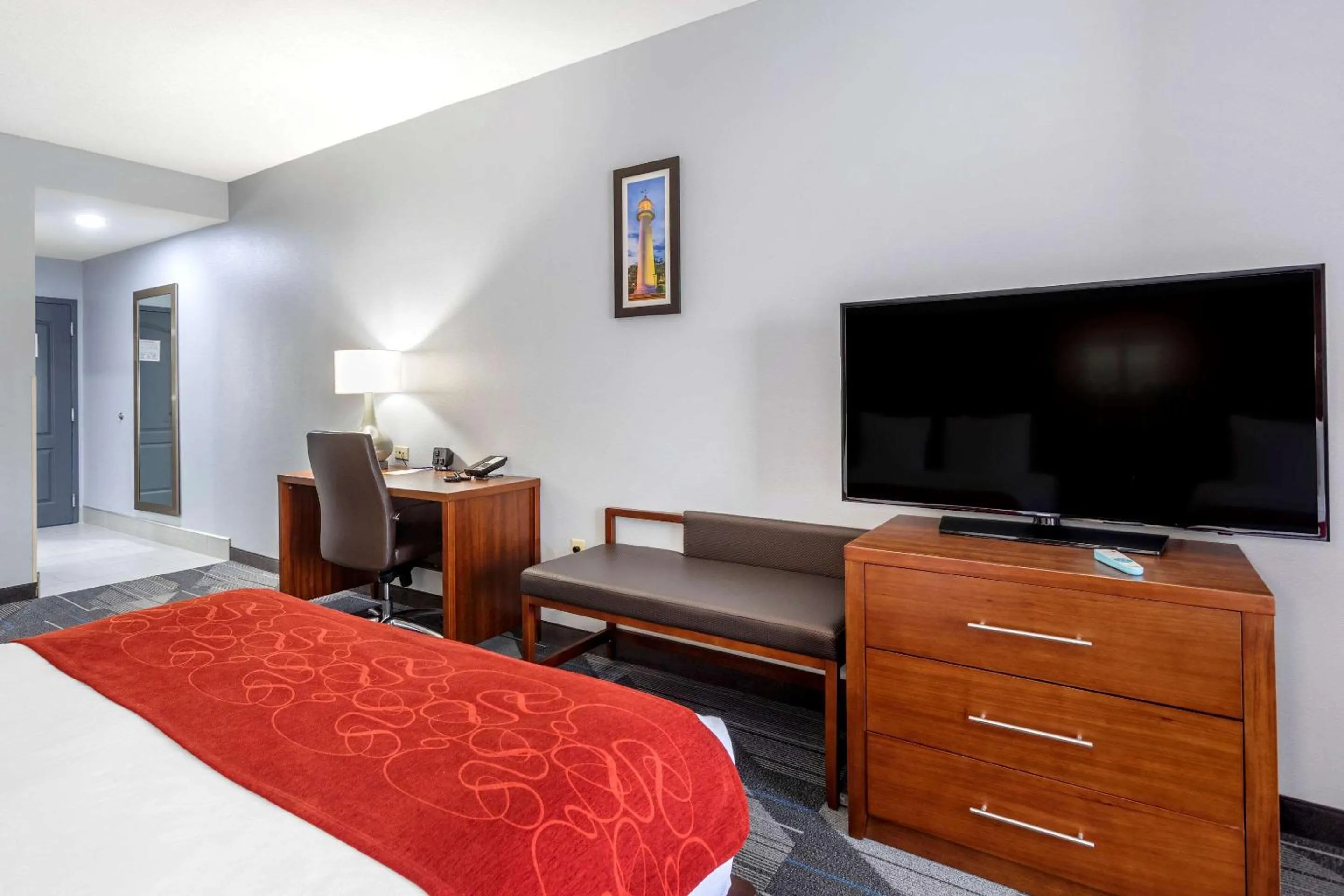 Bedroom, Bed in Comfort Suites Olive Branch - Memphis South
