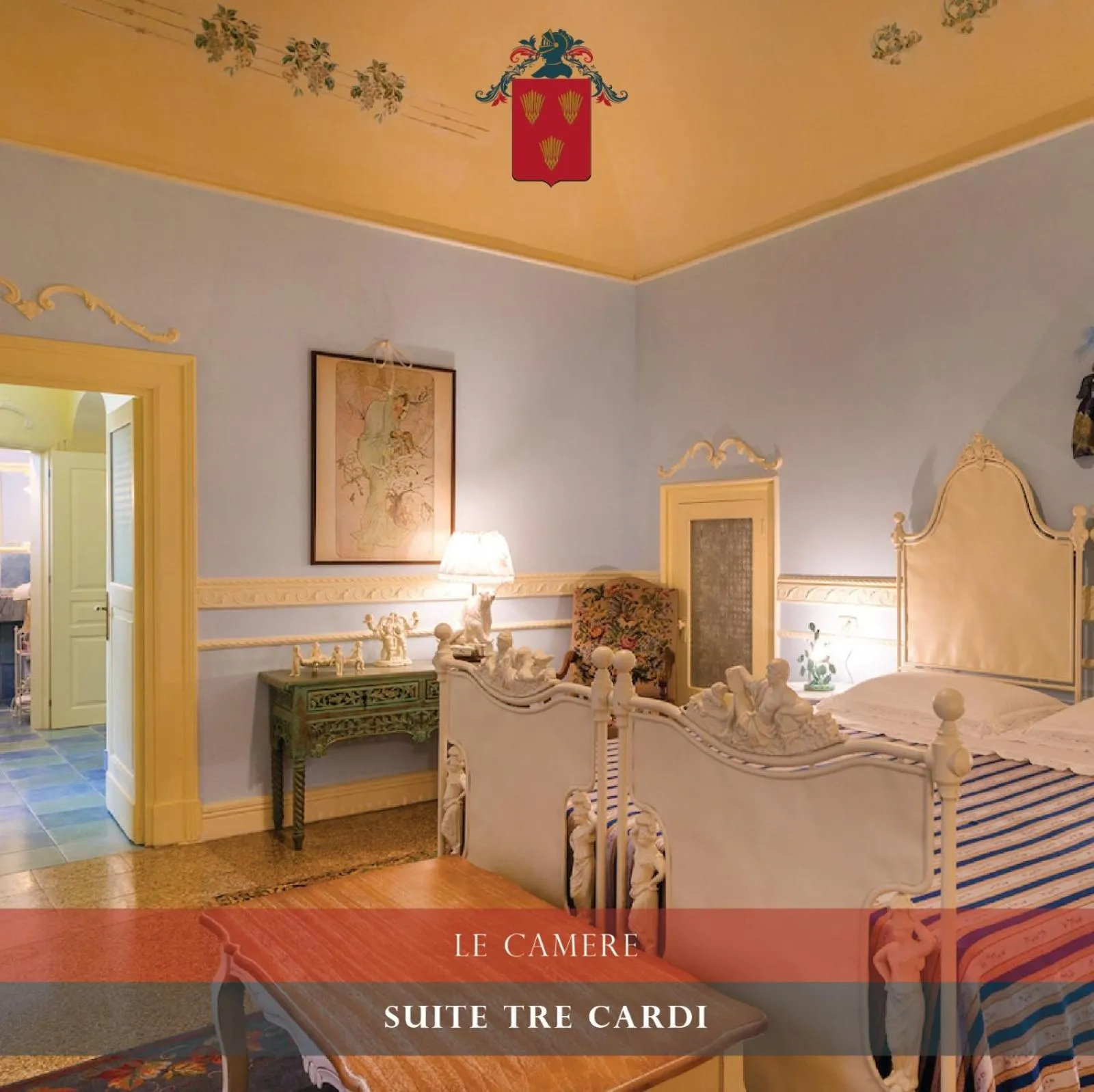 Photo of the whole room in Palazzo Tre Cardi