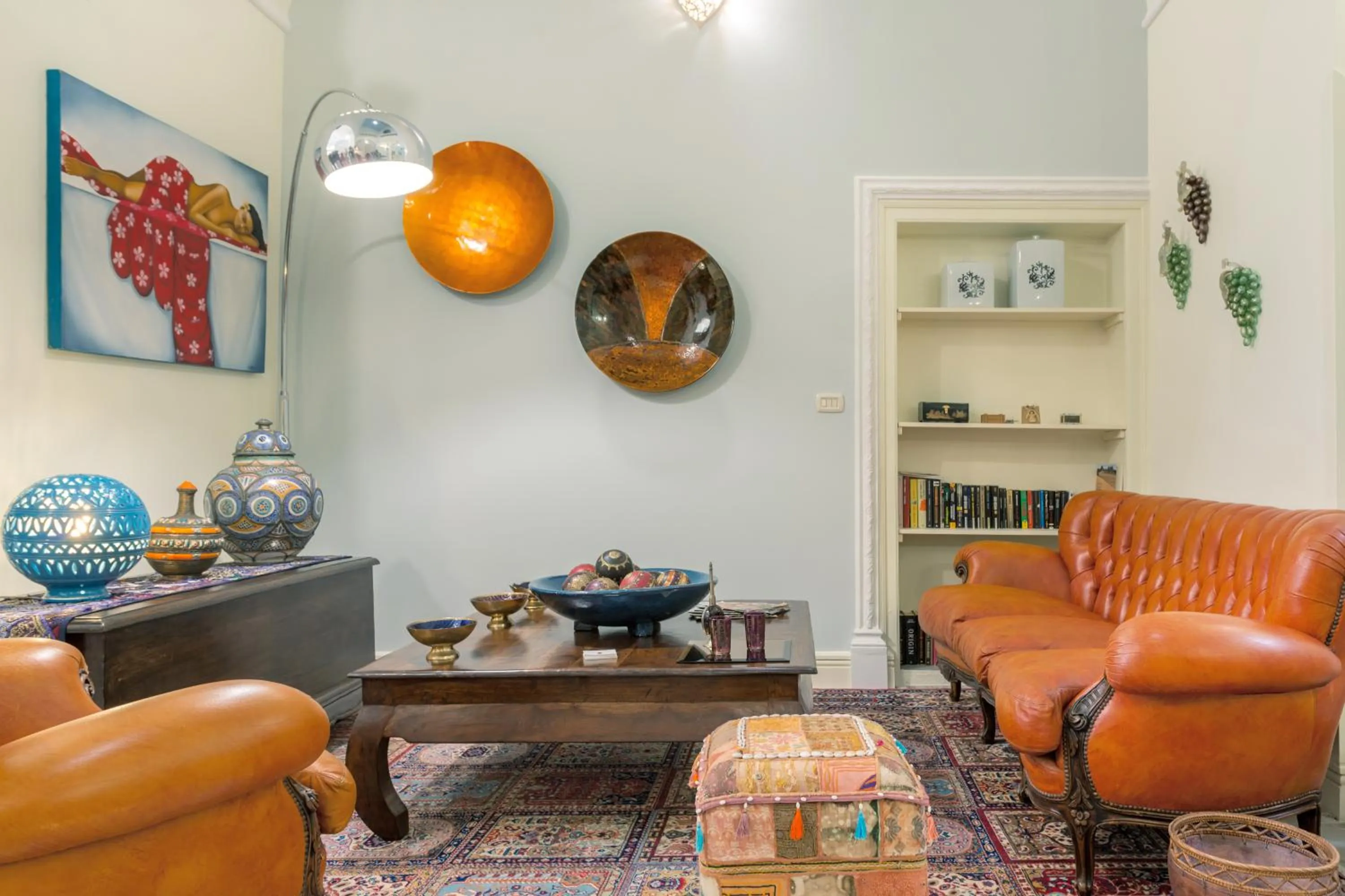 Communal lounge/ TV room in Palazzo Tre Cardi