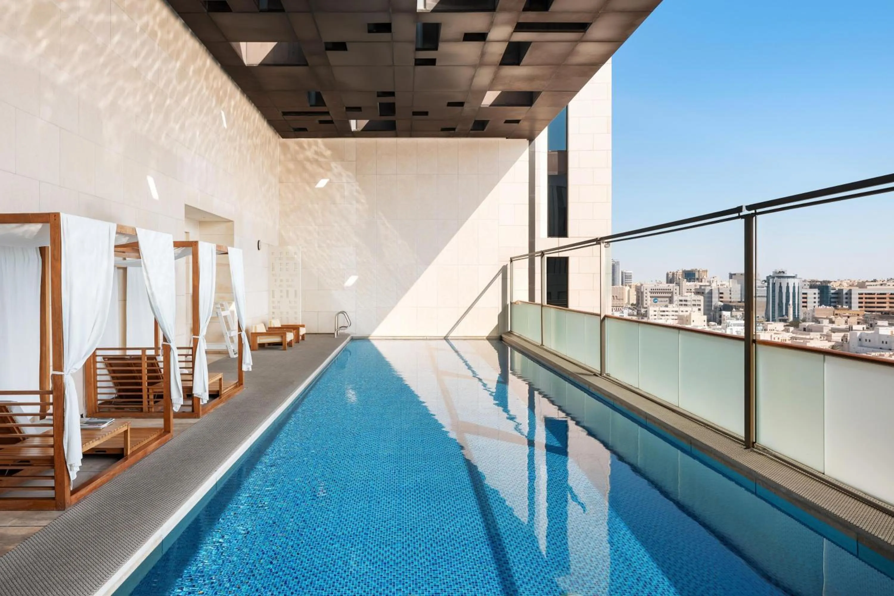 Swimming pool in Park Hyatt Doha, Msheireb Downtown
