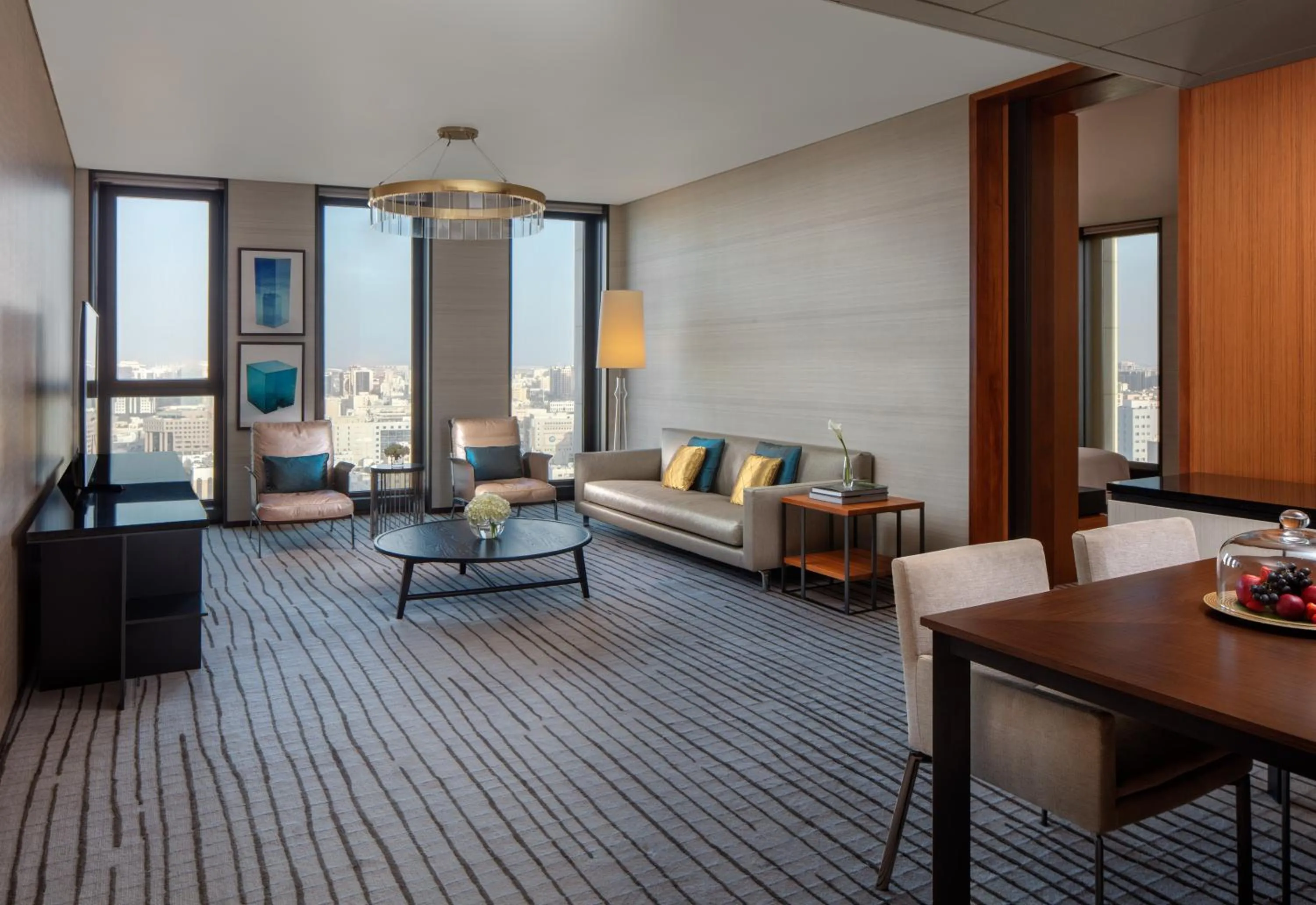Living room in Park Hyatt Doha, Msheireb Downtown