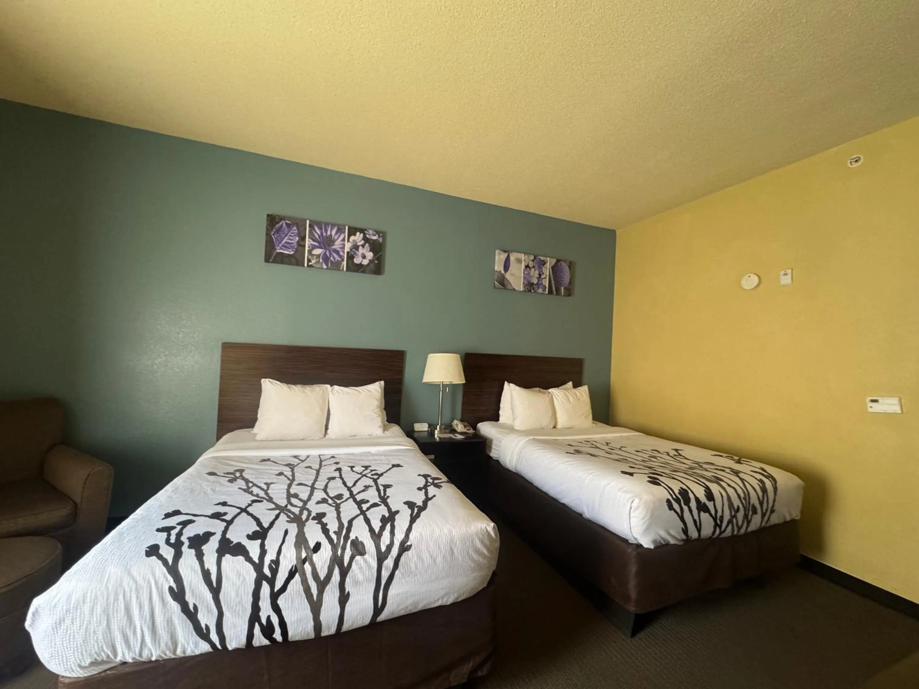 Bed in Sleep Inn & Suites Hattiesburg North