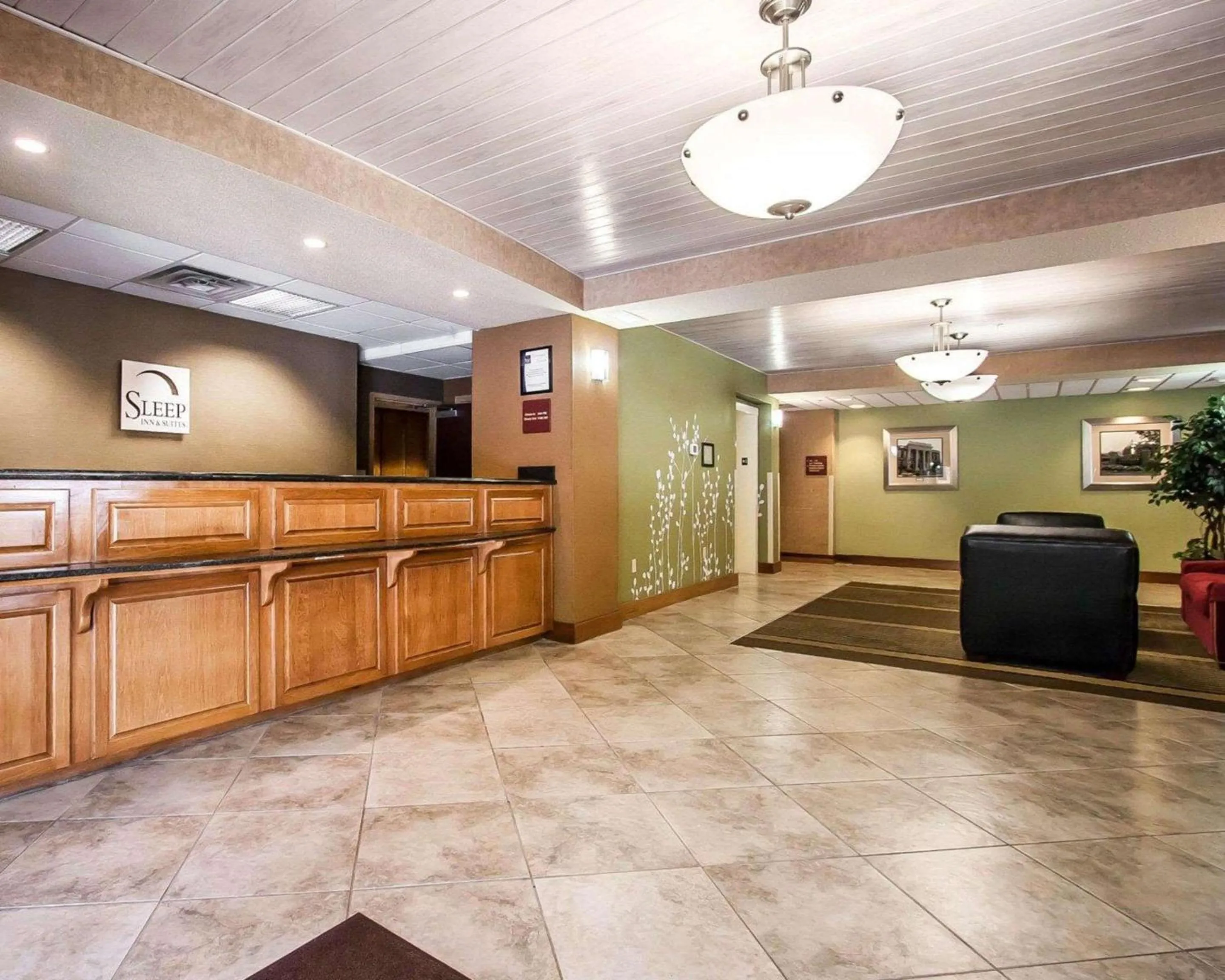 Lobby or reception in Sleep Inn & Suites Hattiesburg North