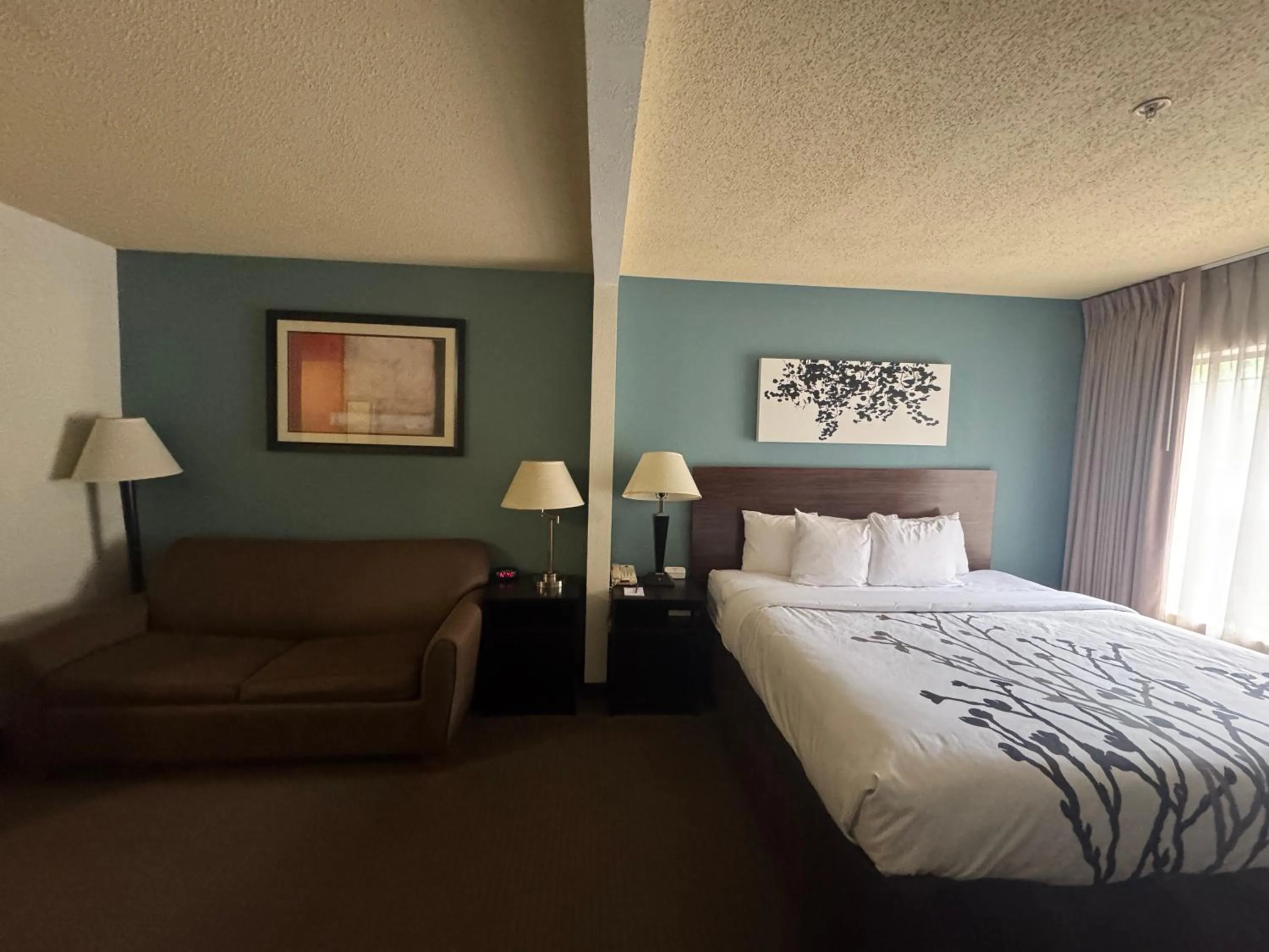 Bed in Sleep Inn & Suites Hattiesburg North