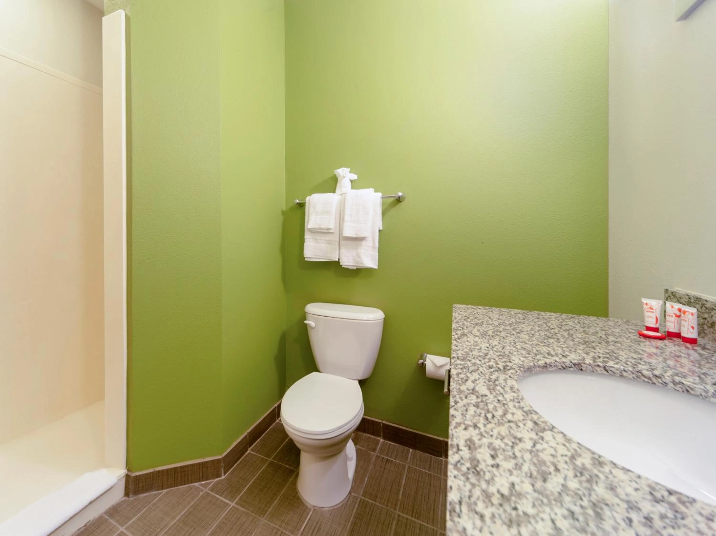 Bathroom in Ramada by Wyndham Jackson MS