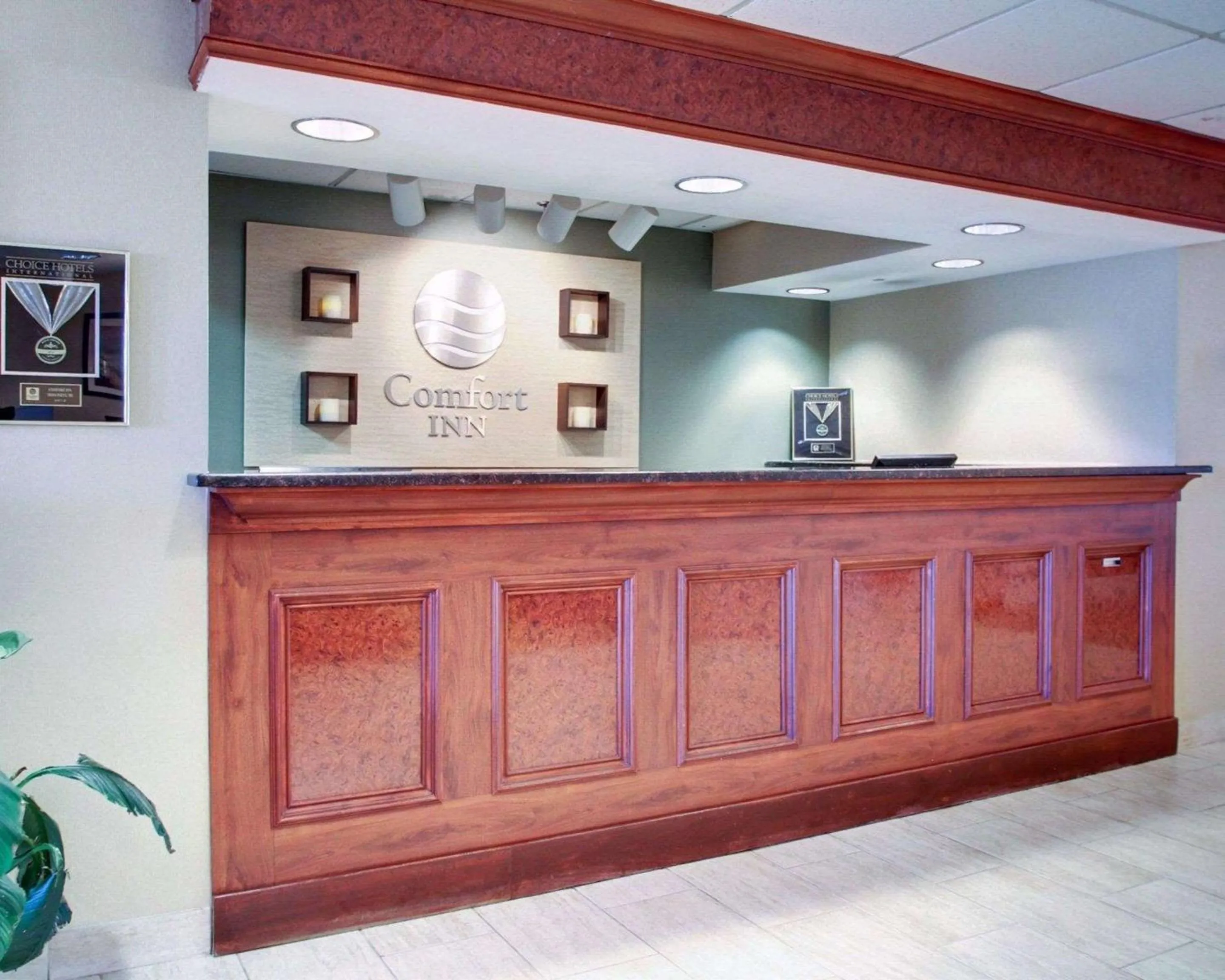 Lobby or reception in Comfort Inn Moss Point Pascagoula