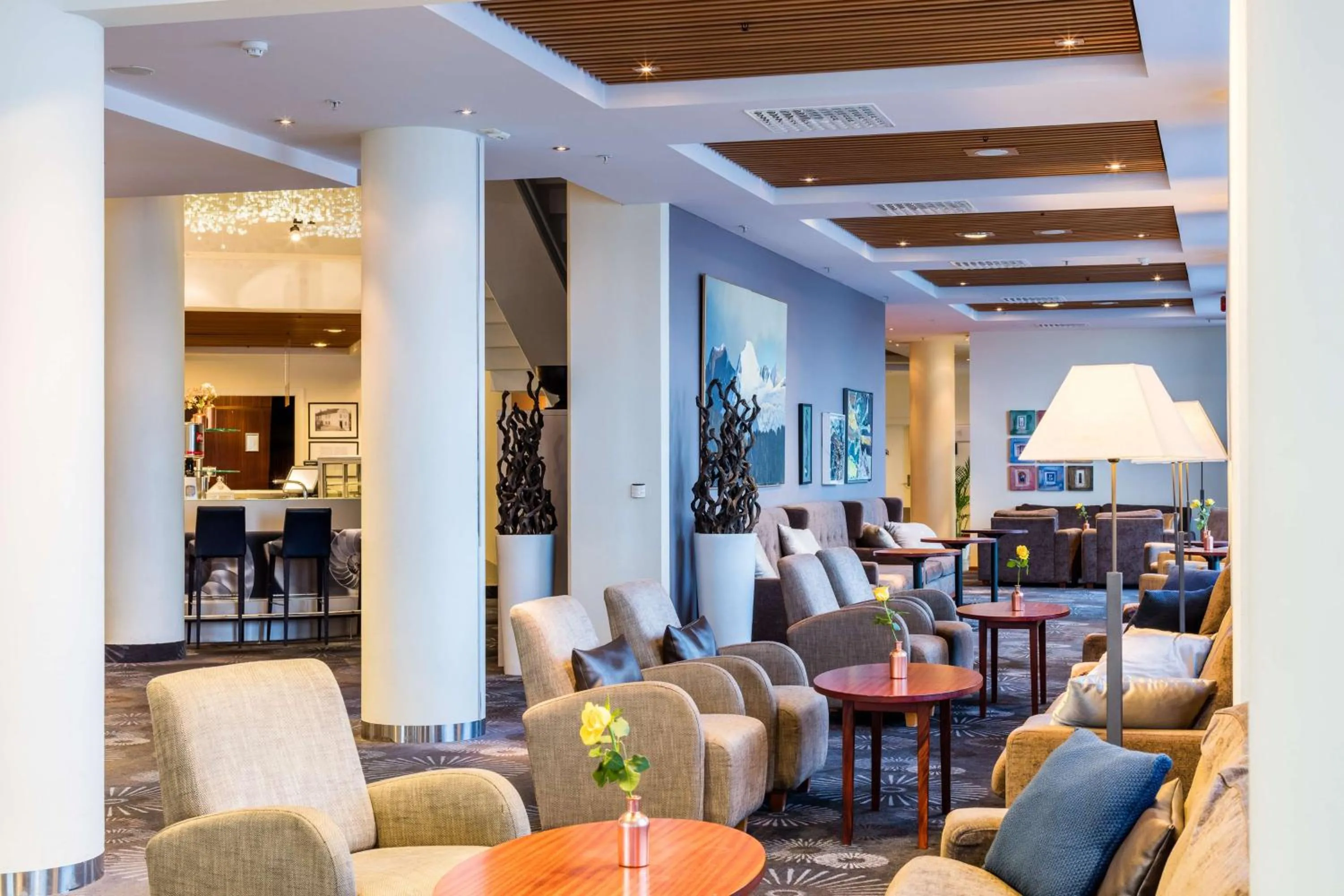 Lobby or reception in Scandic Seilet Hotel
