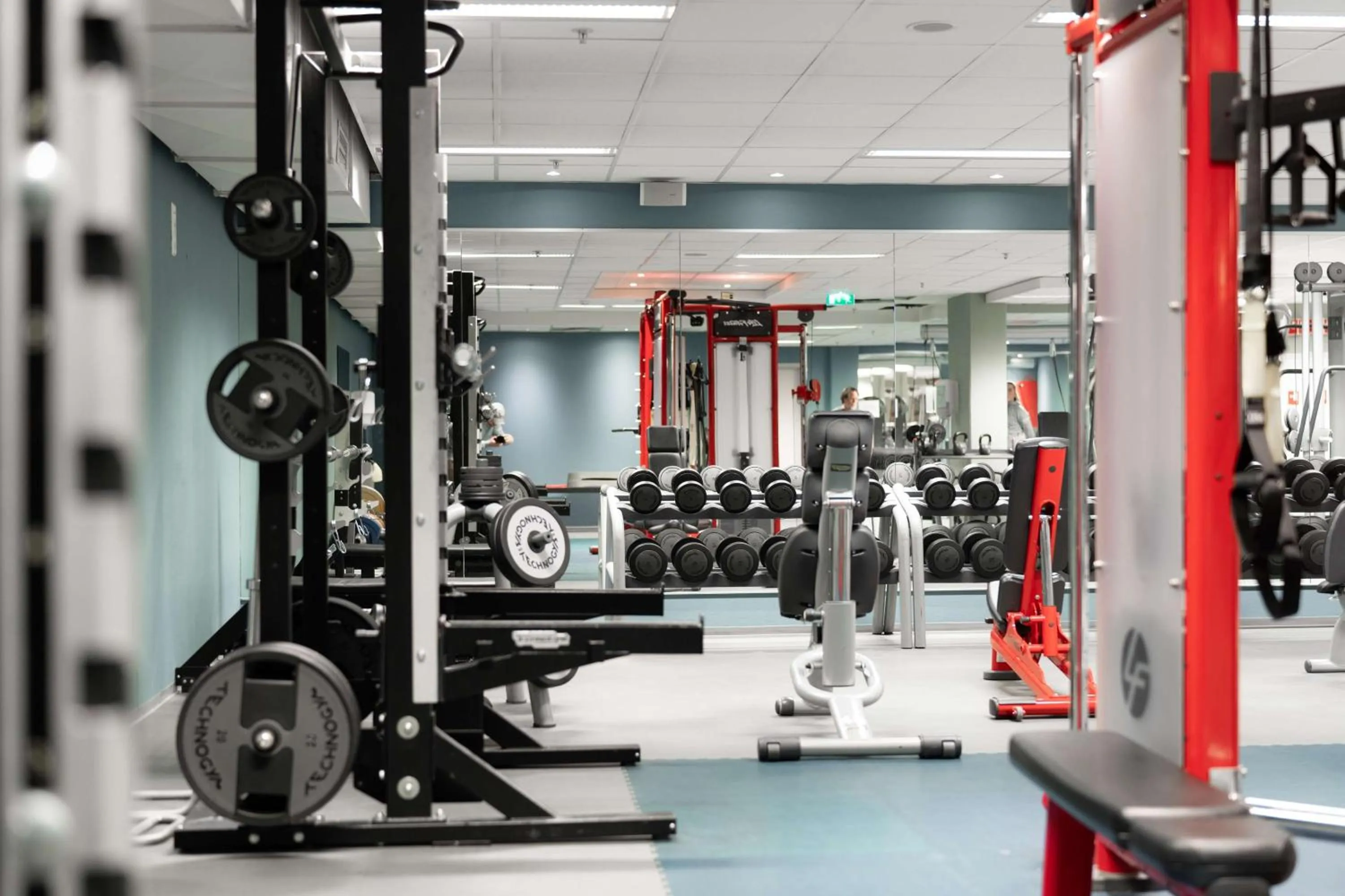 Fitness centre/facilities in Scandic Seilet Hotel