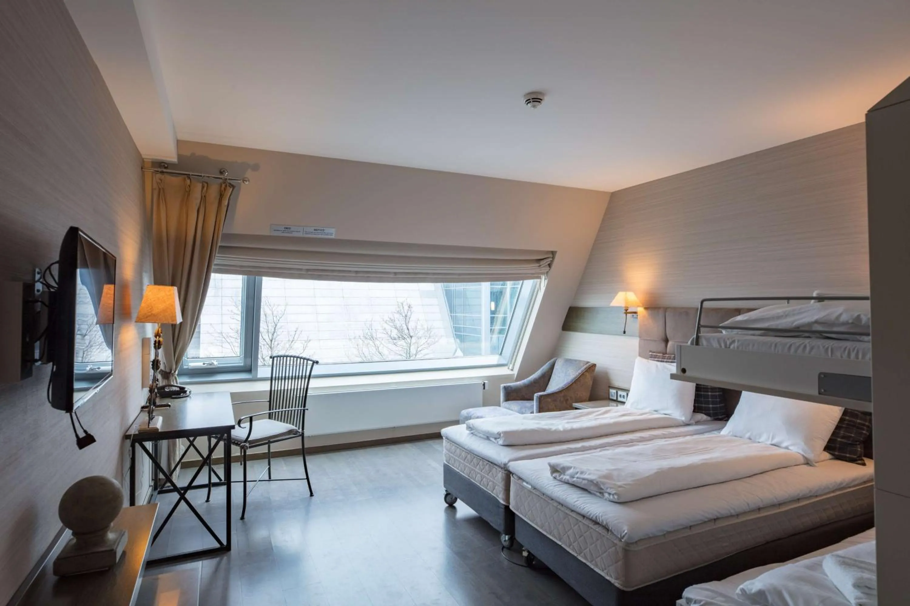 Photo of the whole room, Bed in Scandic Seilet Hotel