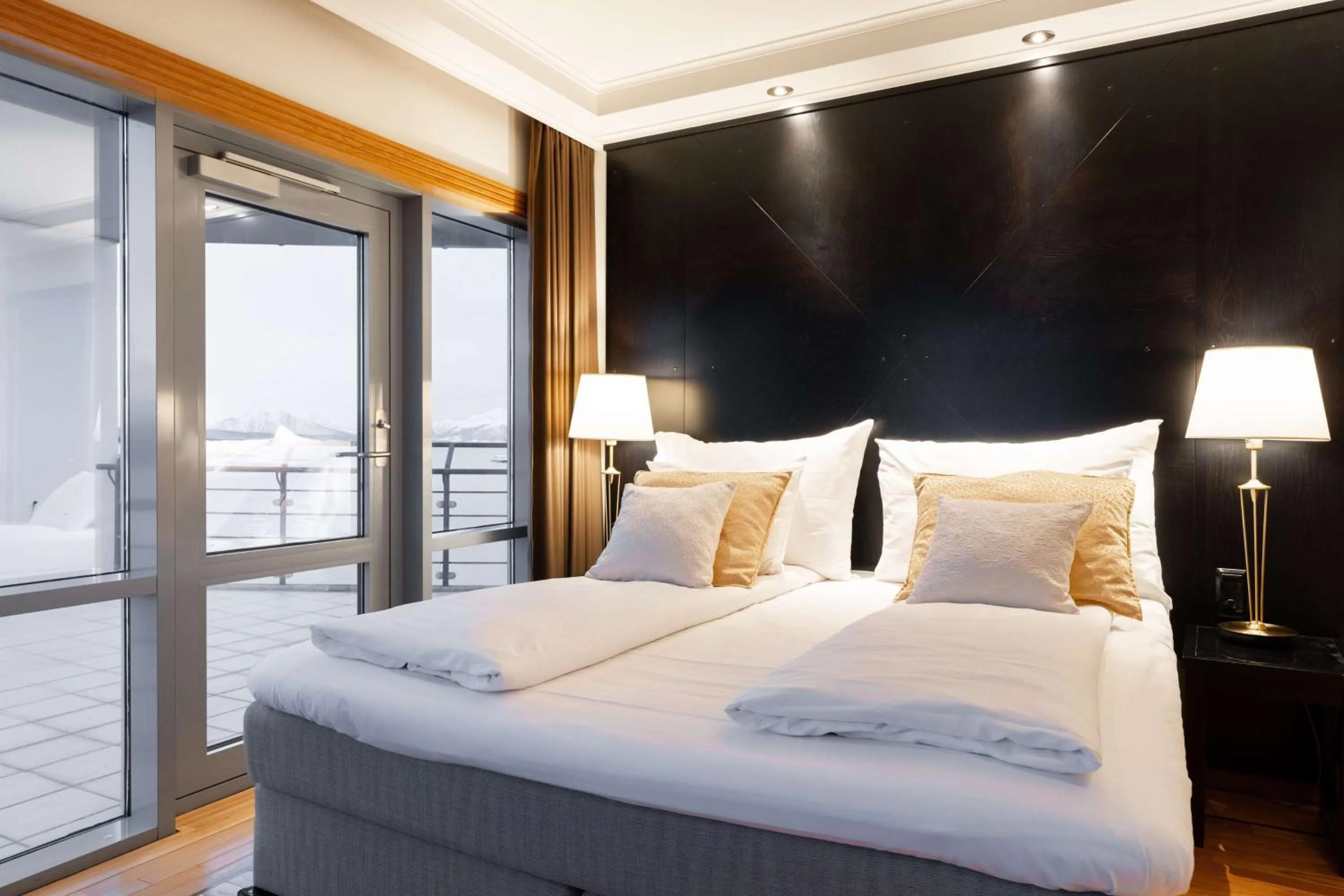 Bedroom, Bed in Scandic Seilet Hotel