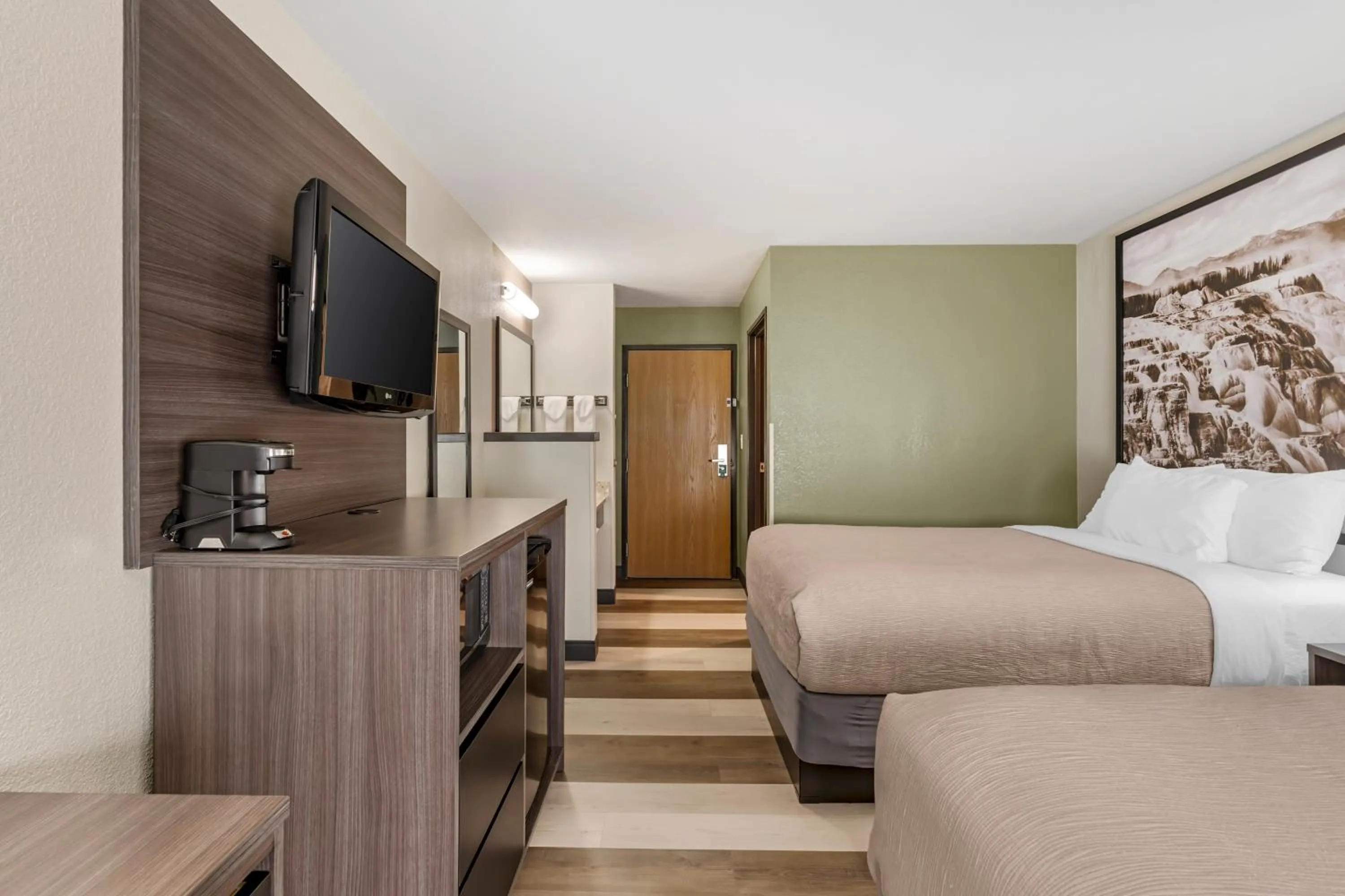 Bed in Quality Inn Red Lodge Gateway To Yellowstone