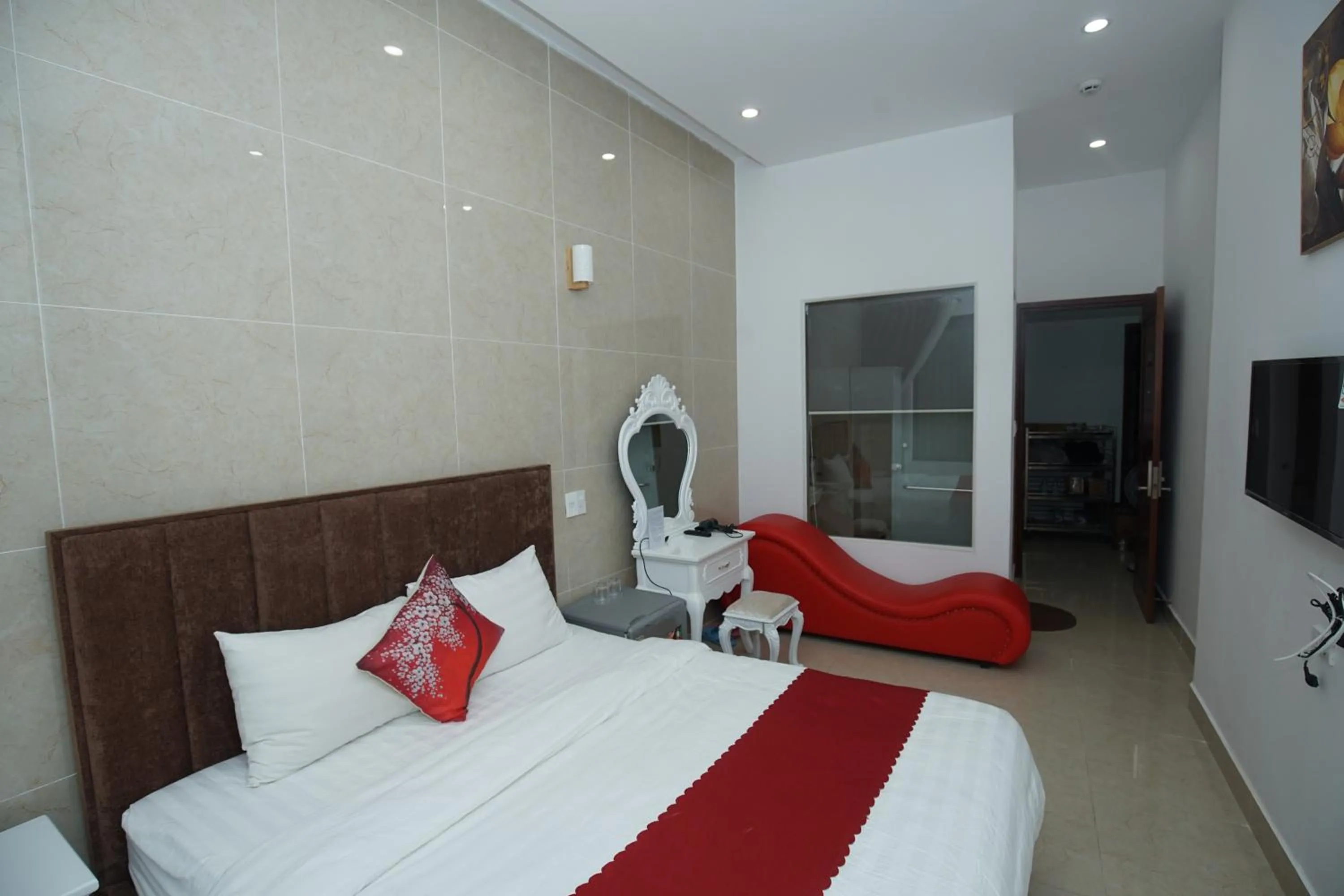 Bedroom, Bed in Ngàn Phố Studio & Love Hotel