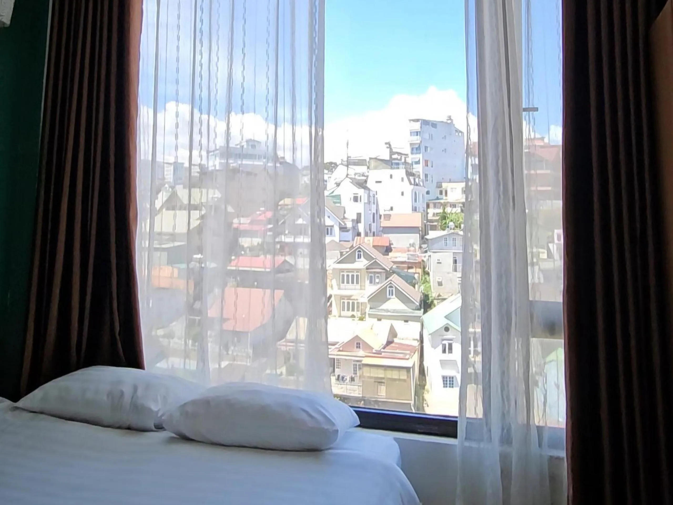 Natural landscape, Bed in Ngàn Phố Studio & Love Hotel