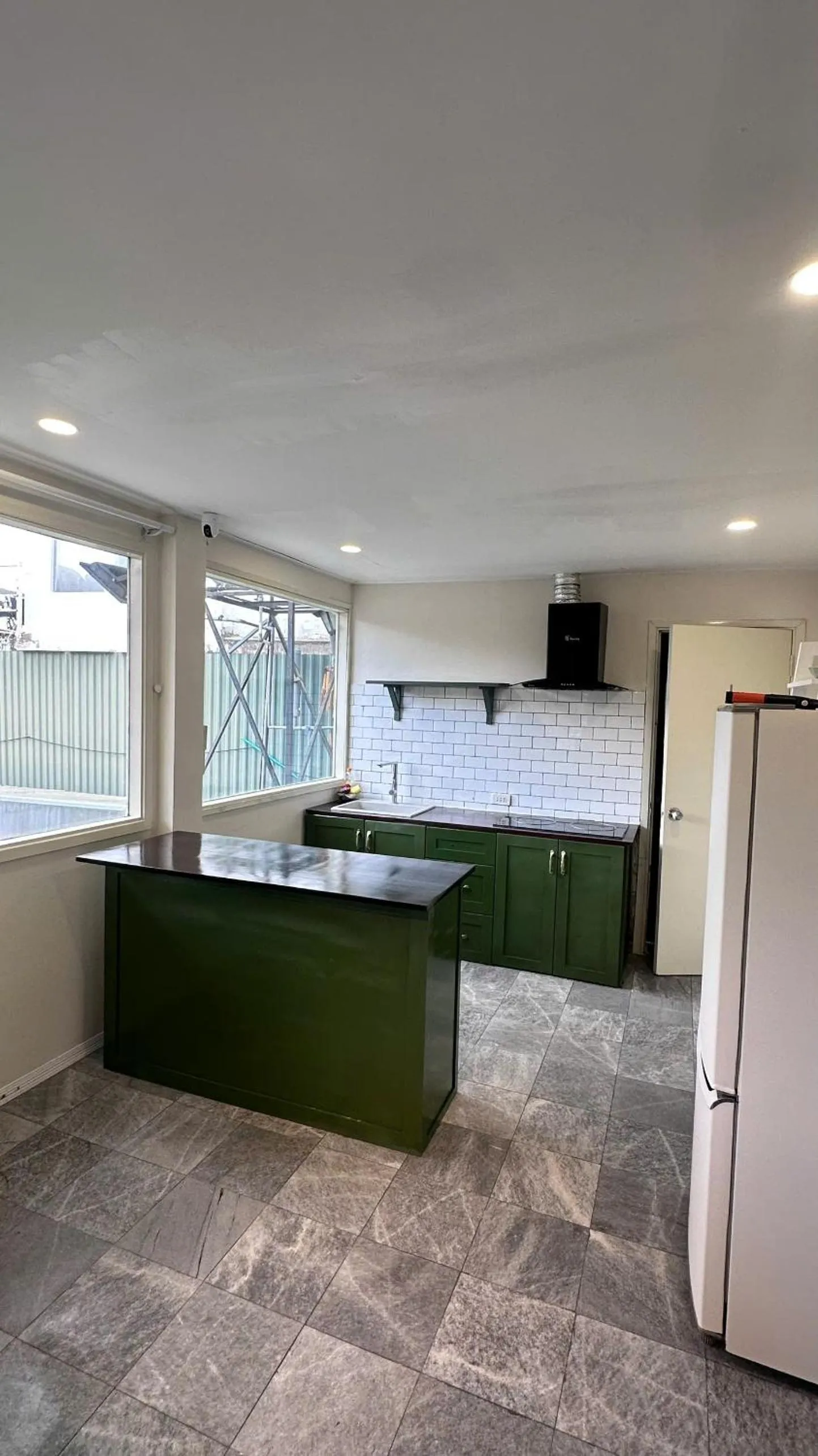 Kitchen or kitchenette in Ngàn Phố Studio & Love Hotel