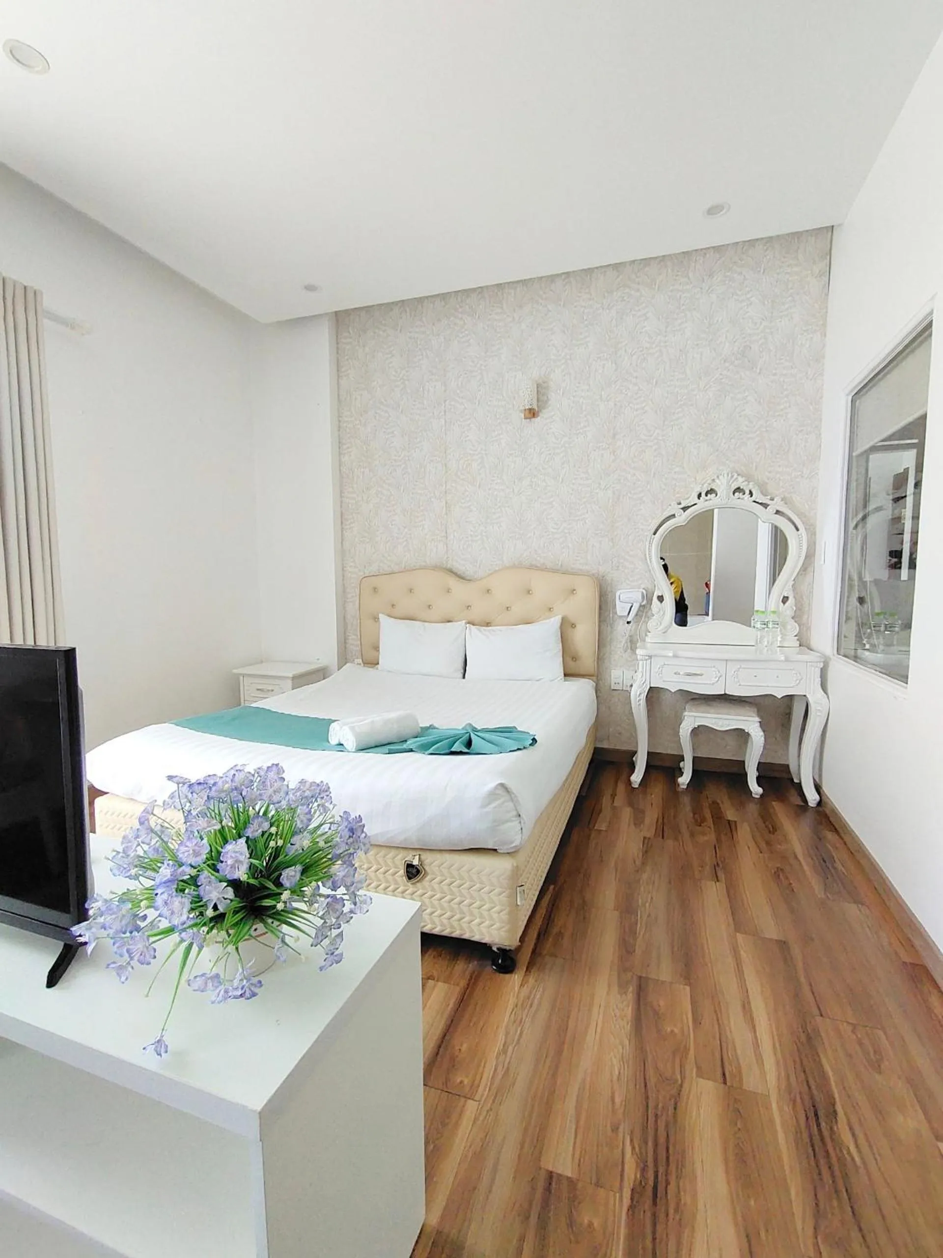 Bed in Ngàn Phố Studio & Love Hotel