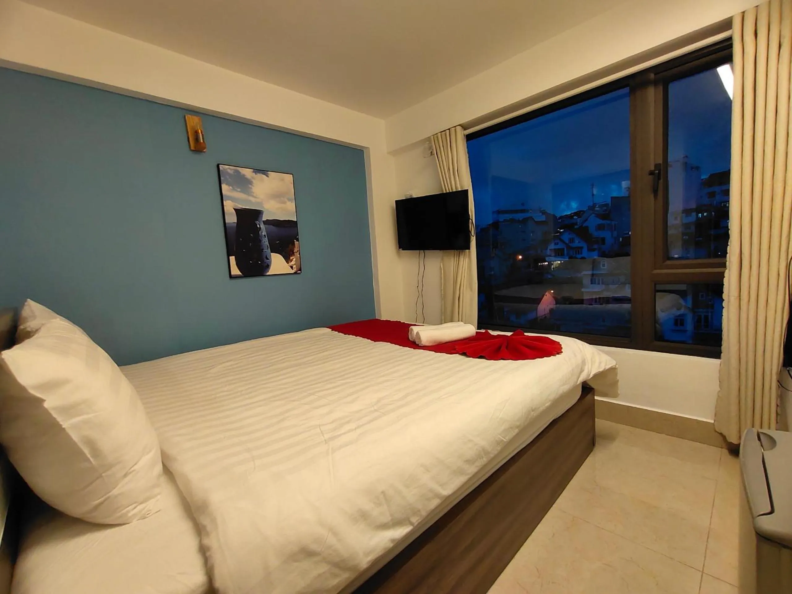 Bed in Ngàn Phố Studio & Love Hotel
