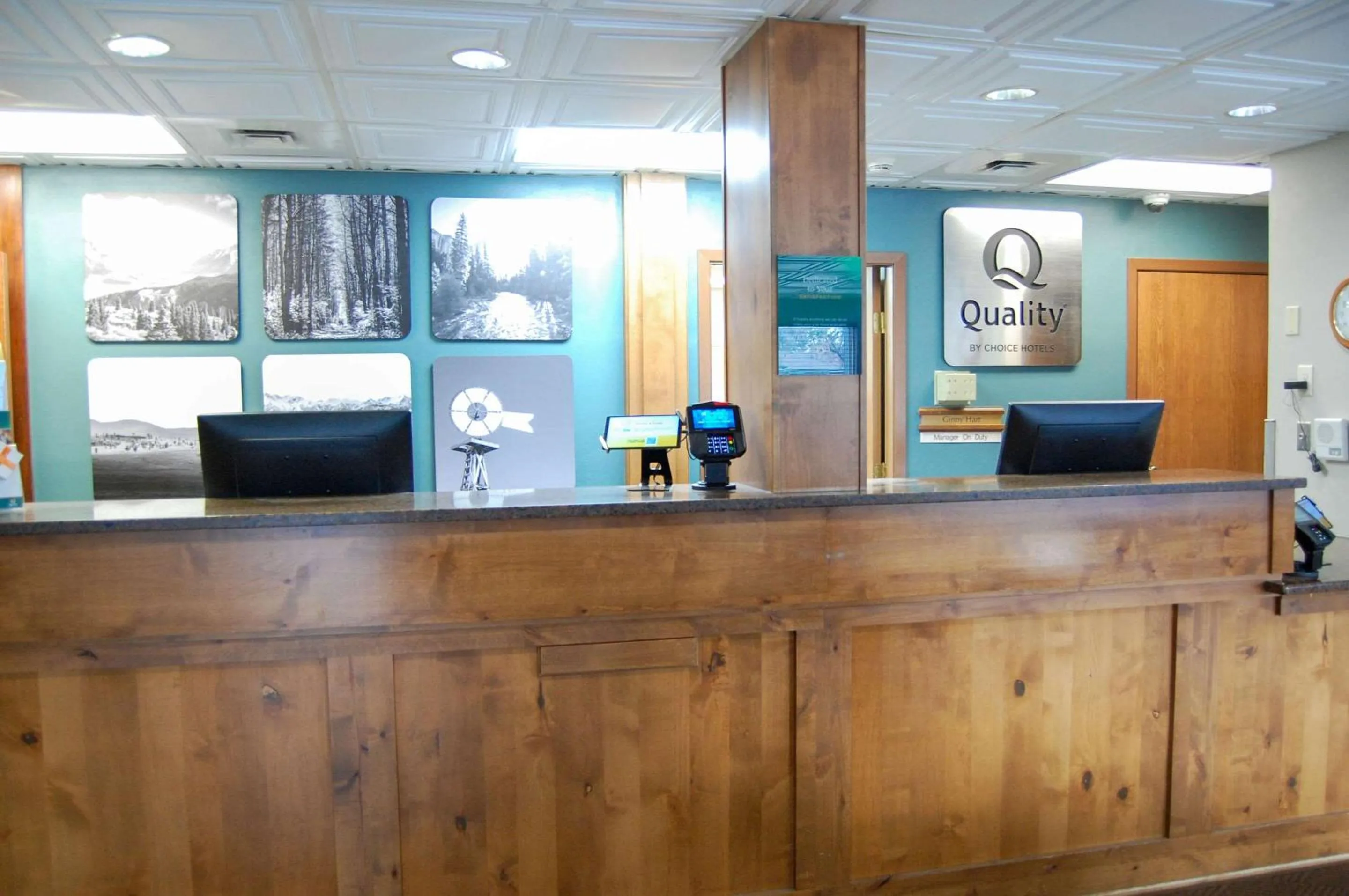 Lobby or reception in Quality Inn Homestead Park