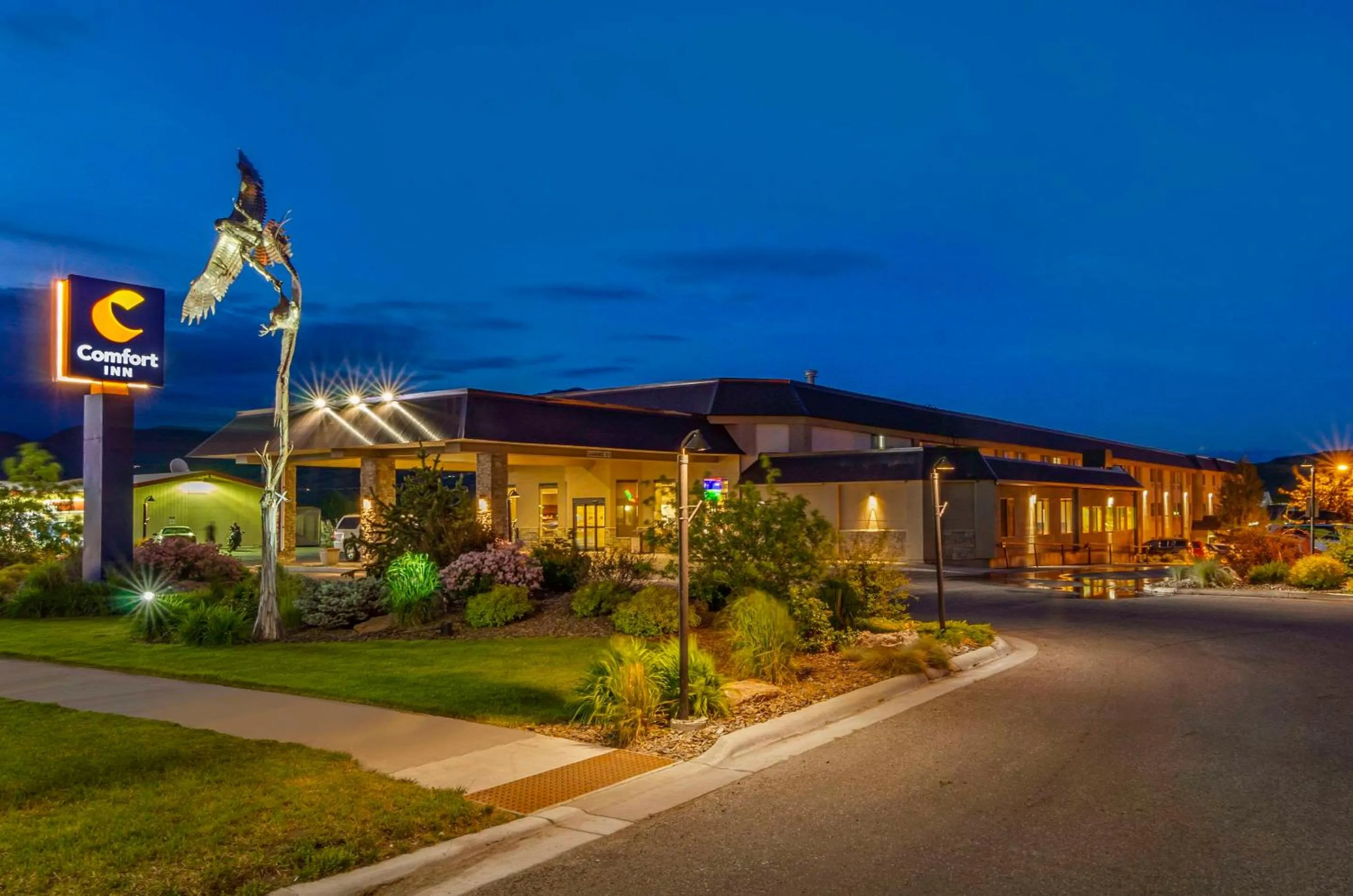 Property building in Comfort Inn Bozeman near University