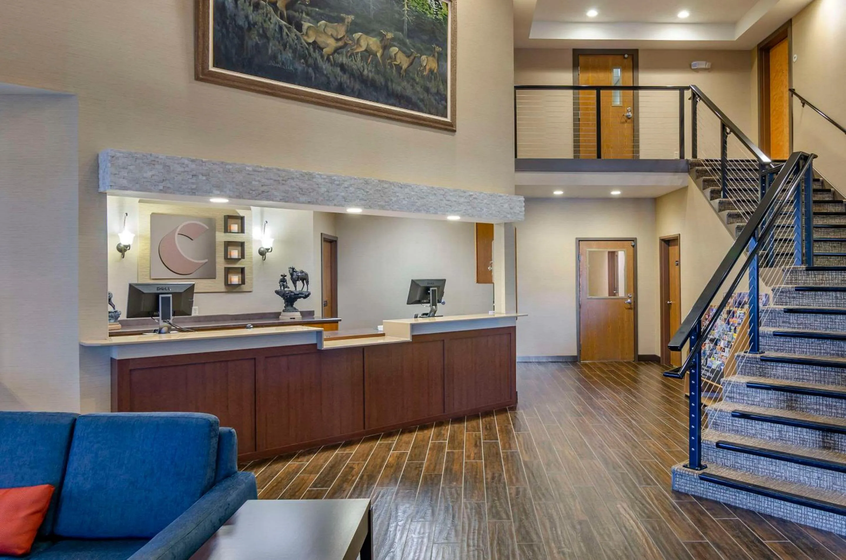 Lobby or reception in Comfort Inn Bozeman near University