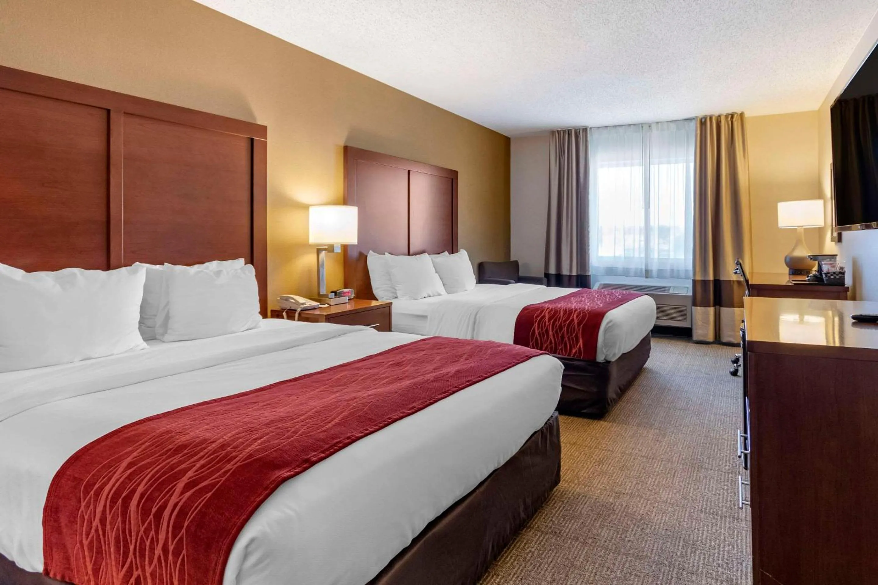 Bedroom, Bed in Comfort Inn Great Falls Central