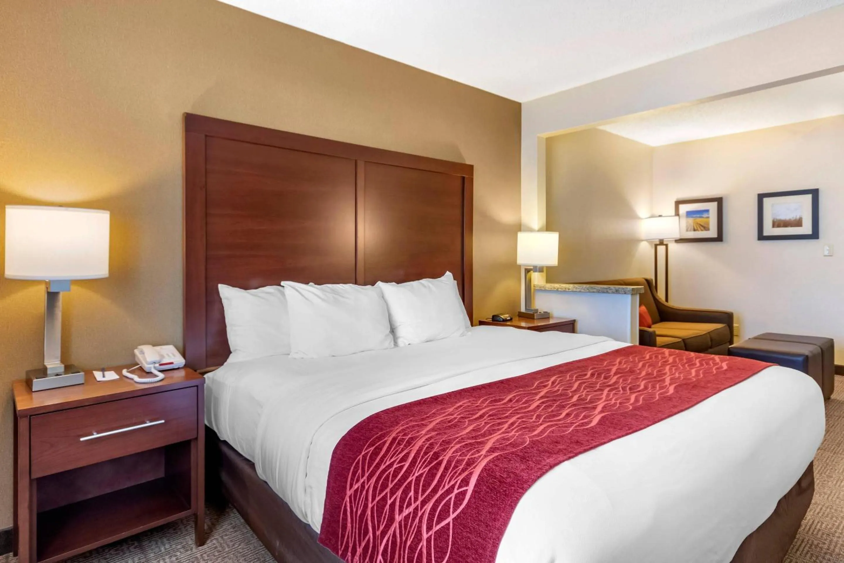 Bedroom, Bed in Comfort Inn Great Falls South