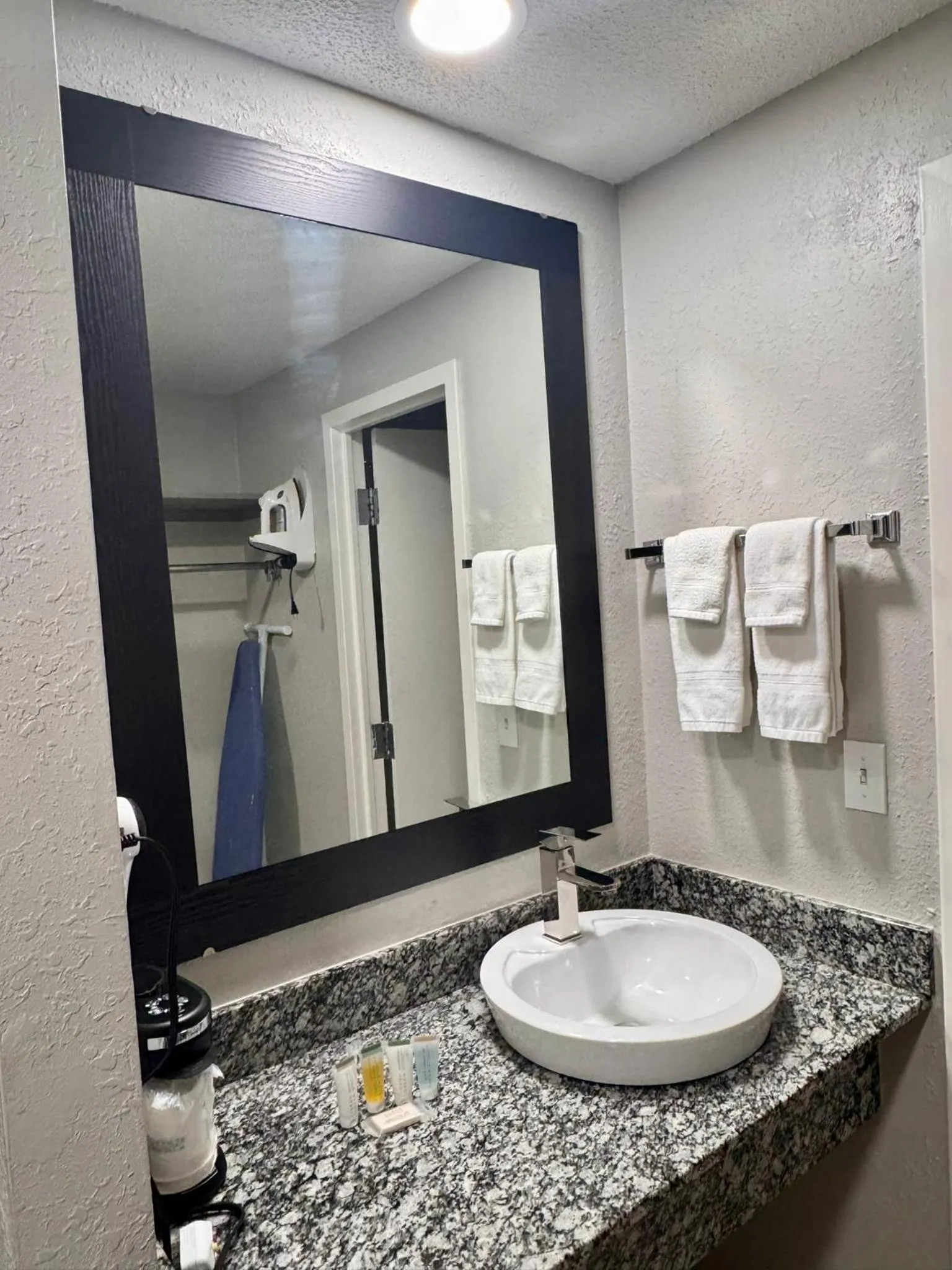 Bathroom in Baymont by Wyndham Great Falls City Center