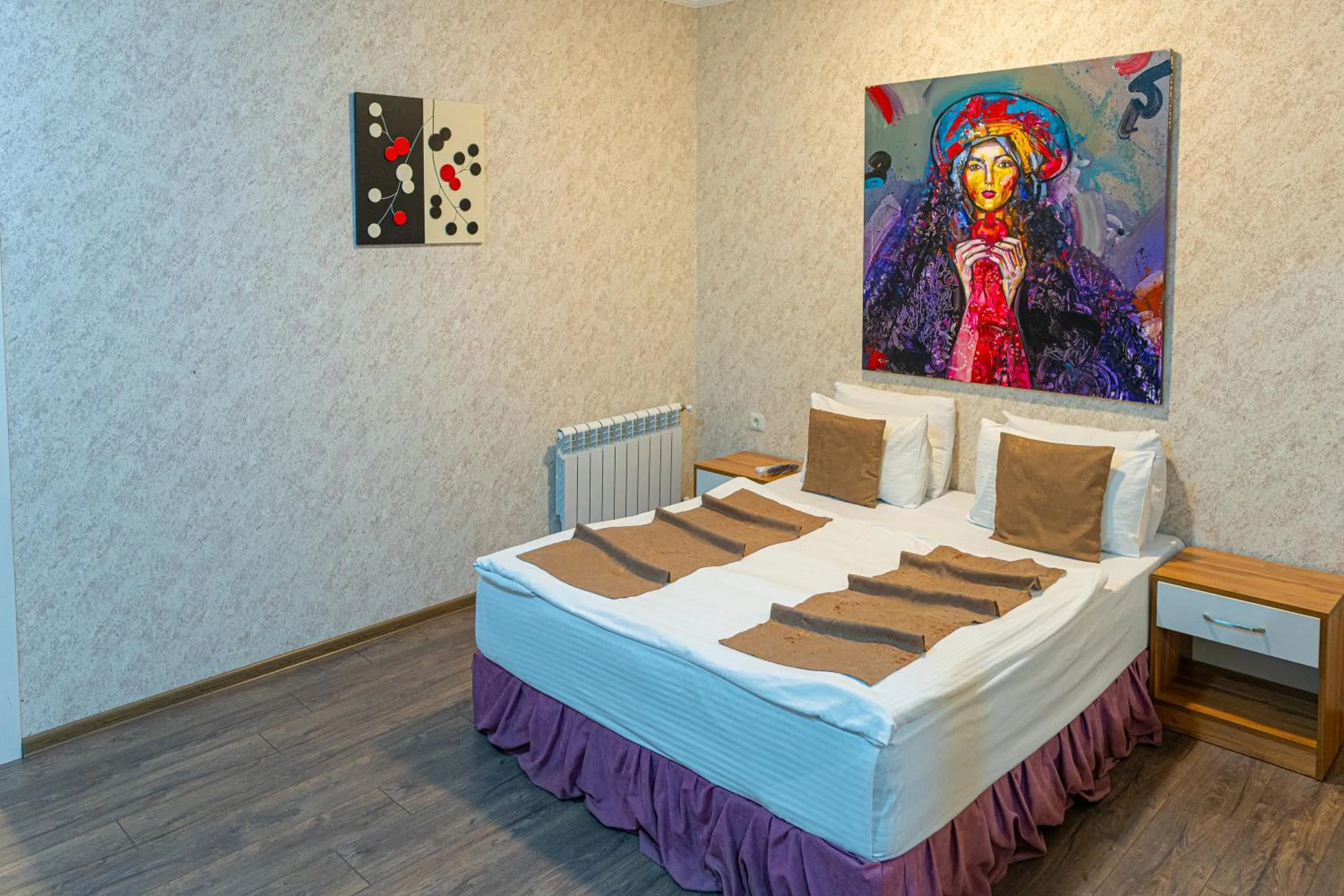 Bed in Salam Baku Hotel (SBH)