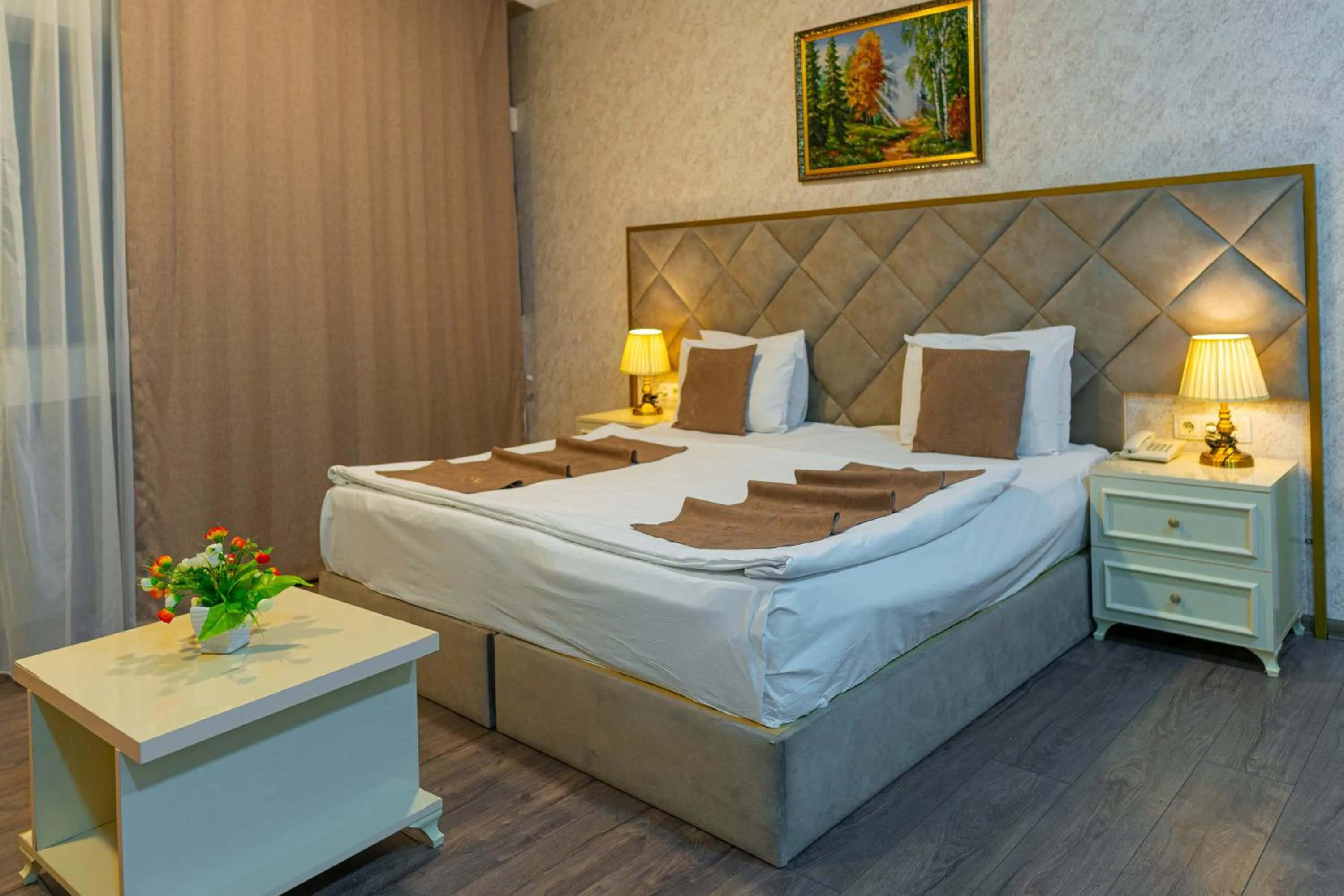 Bed in Salam Baku Hotel (SBH)