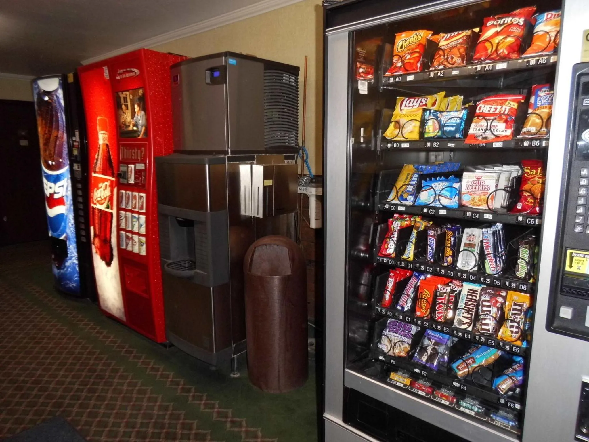 vending machine in Travelodge by Wyndham Livingston