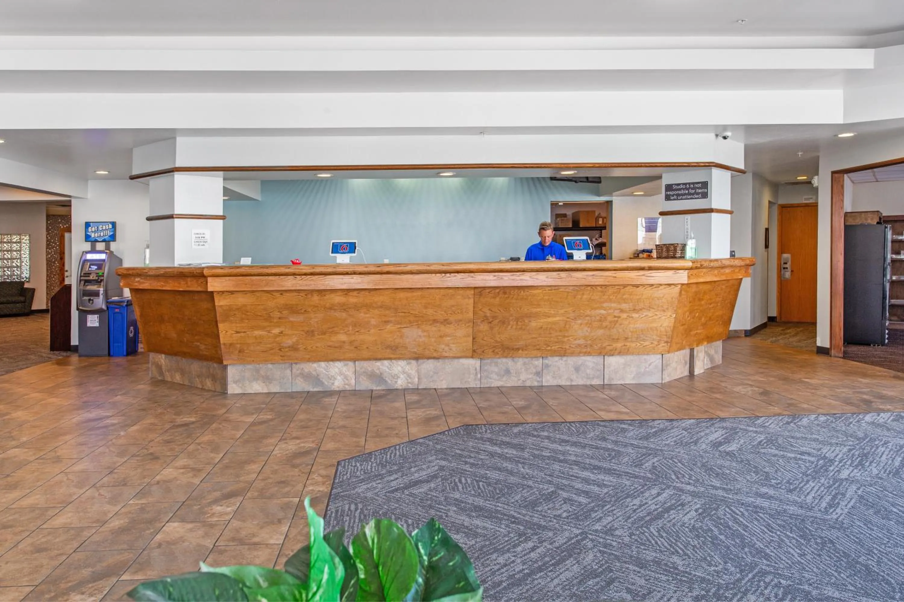 Lobby or reception in Studio 6 Suites Butte MT I-90 I-15