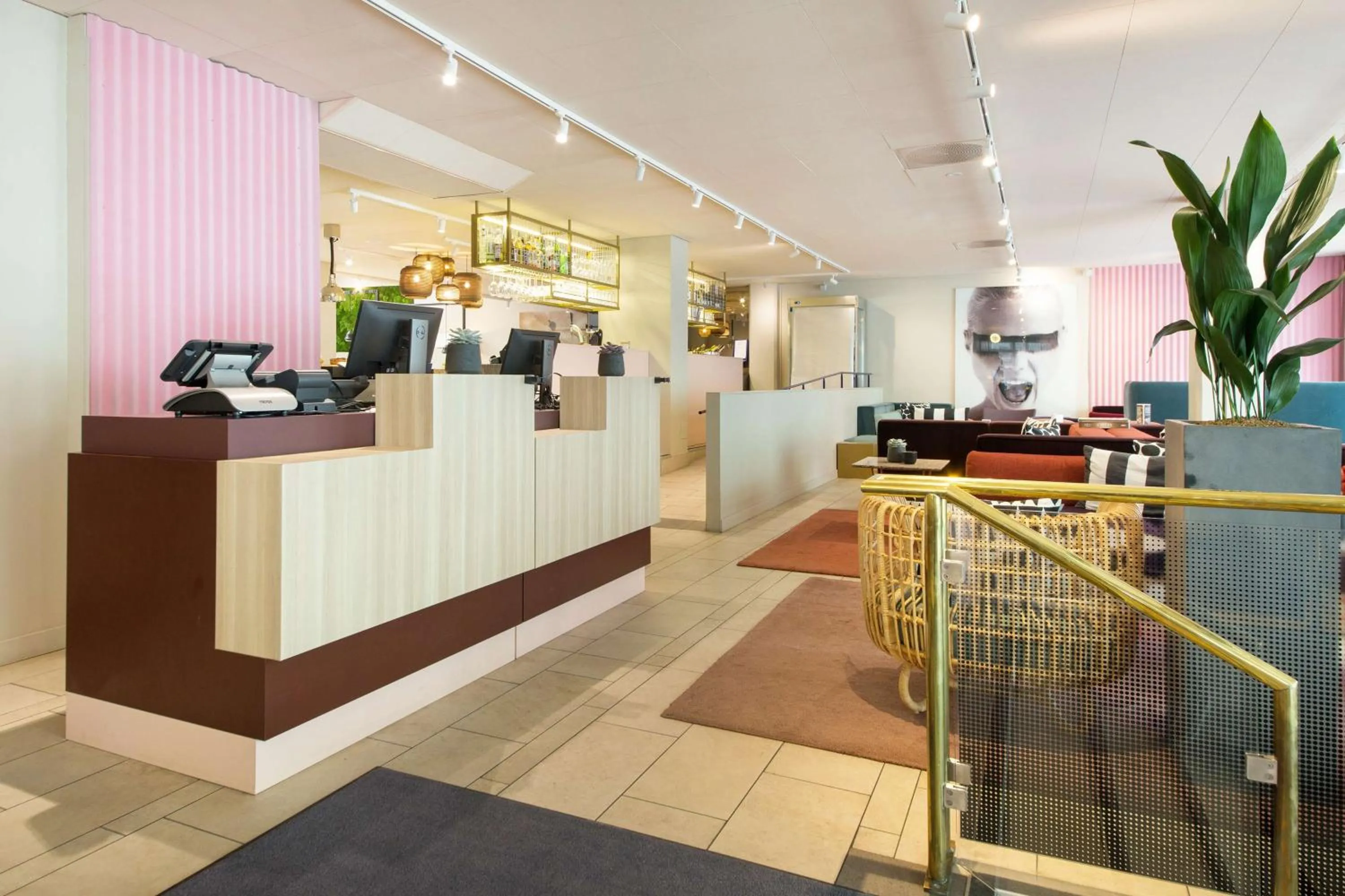 Lobby or reception in Scandic Karl Johan