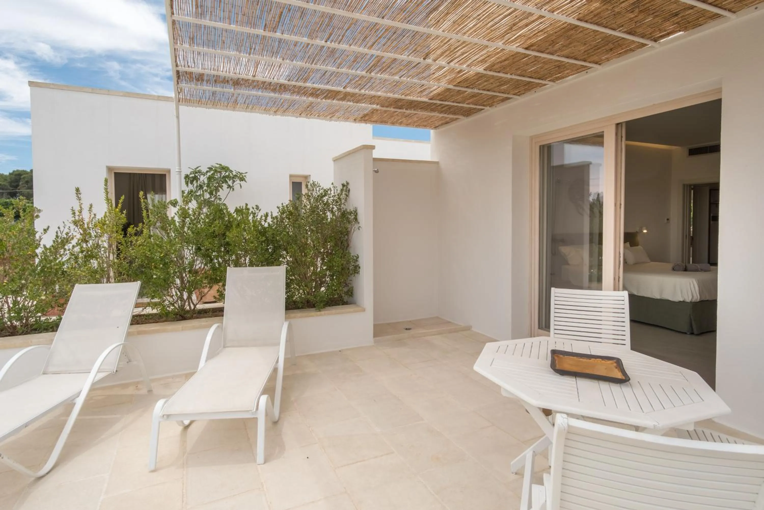 Patio in Tenuta DonnAnna Agriturismo&Glamping