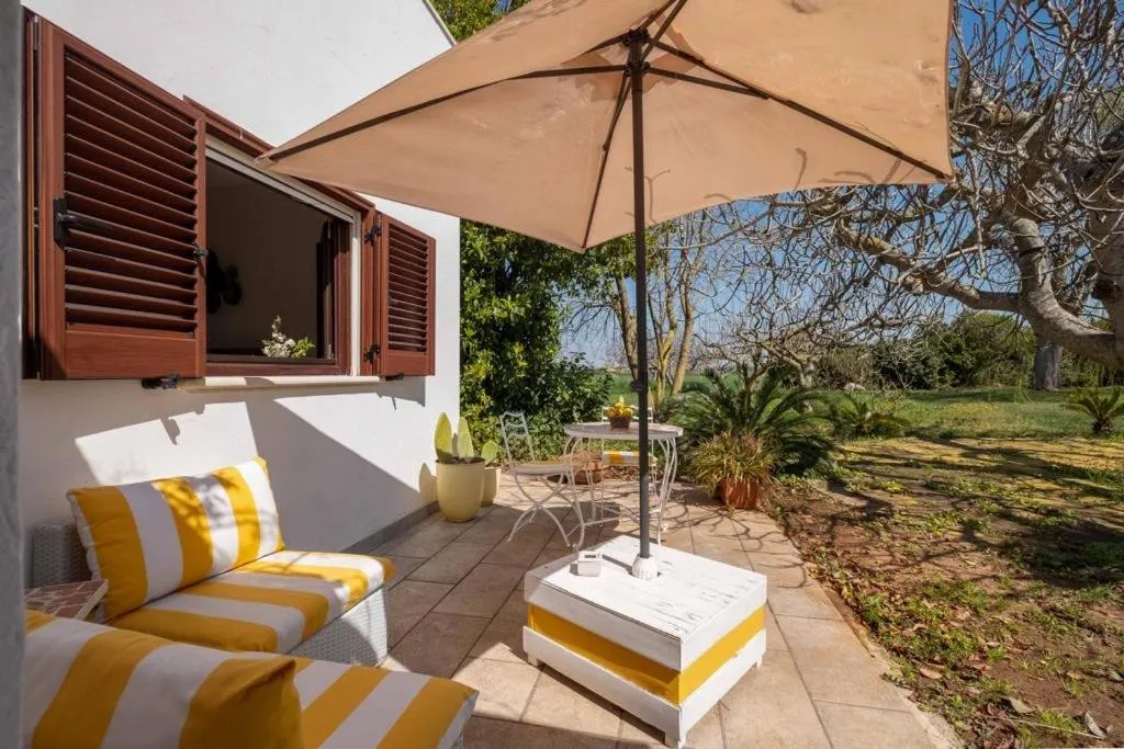 Patio in Tenuta DonnAnna Agriturismo&Glamping