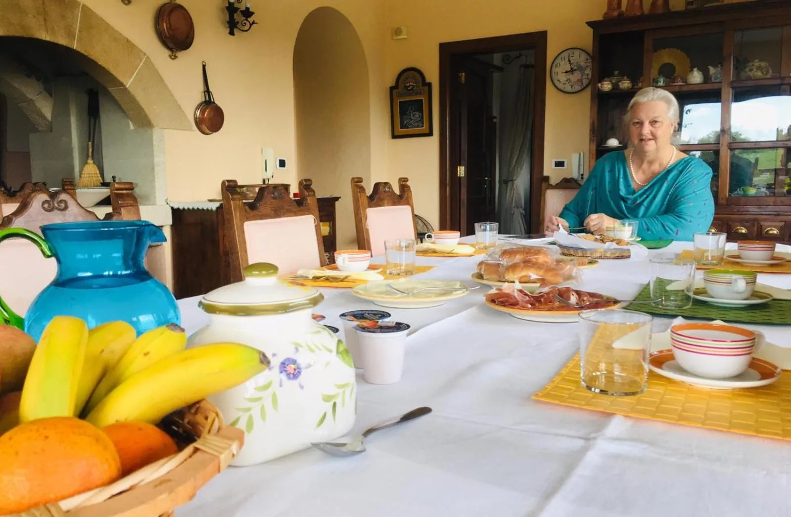 Breakfast in Tenuta DonnAnna Agriturismo&Glamping