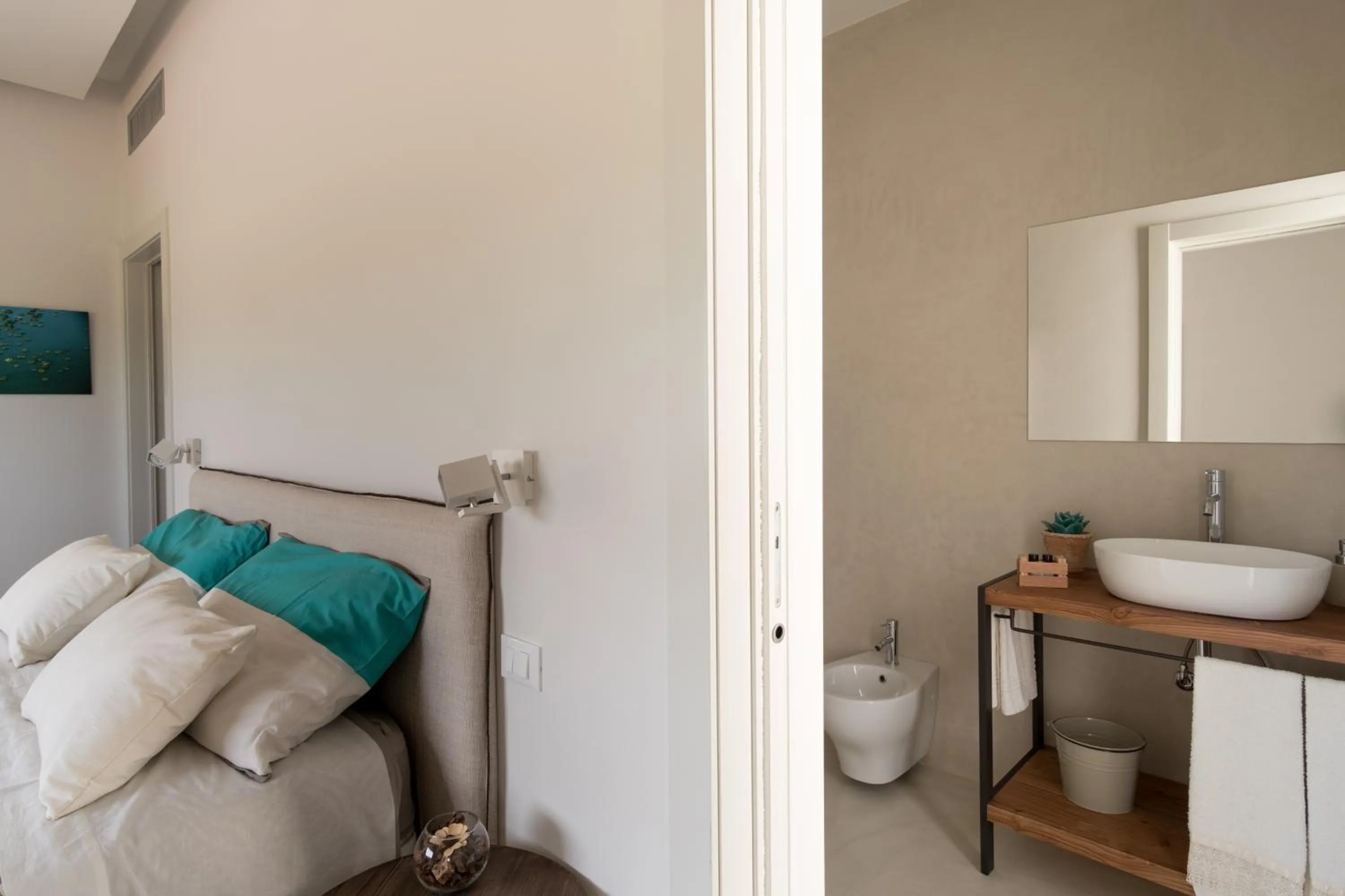 Bed in Tenuta DonnAnna Agriturismo&Glamping