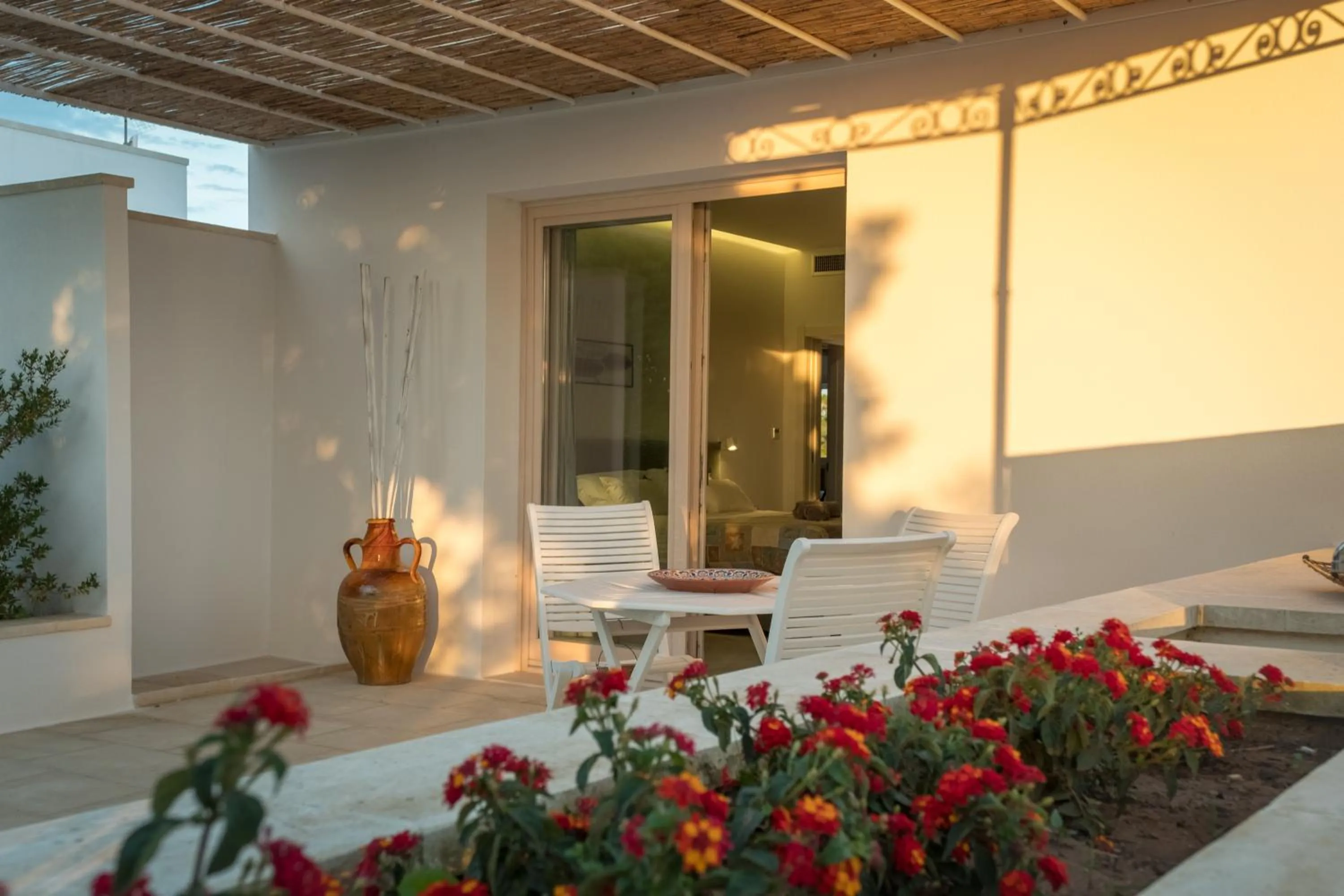 Patio in Tenuta DonnAnna Agriturismo&Glamping