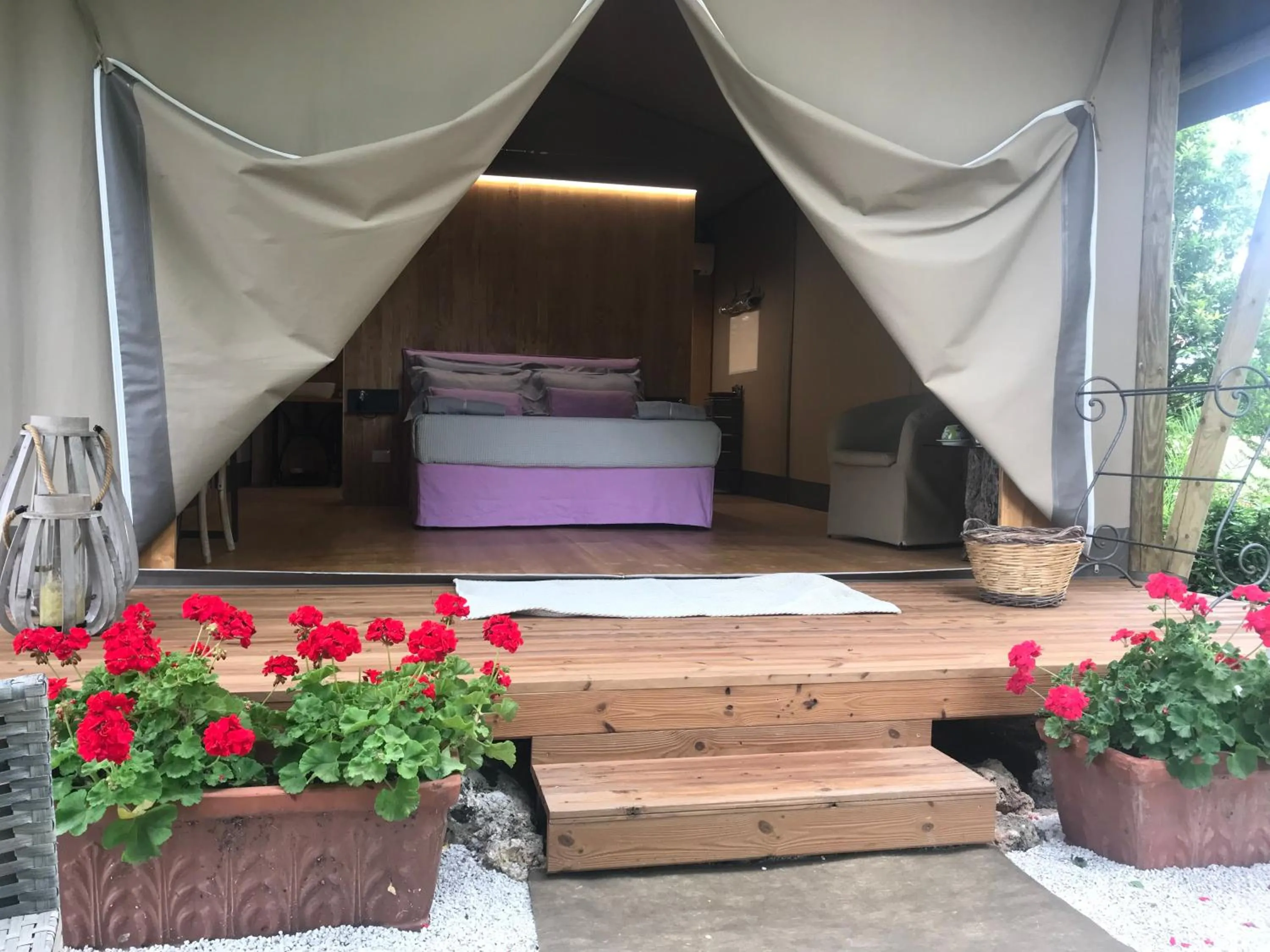 Garden in Tenuta DonnAnna Agriturismo&Glamping