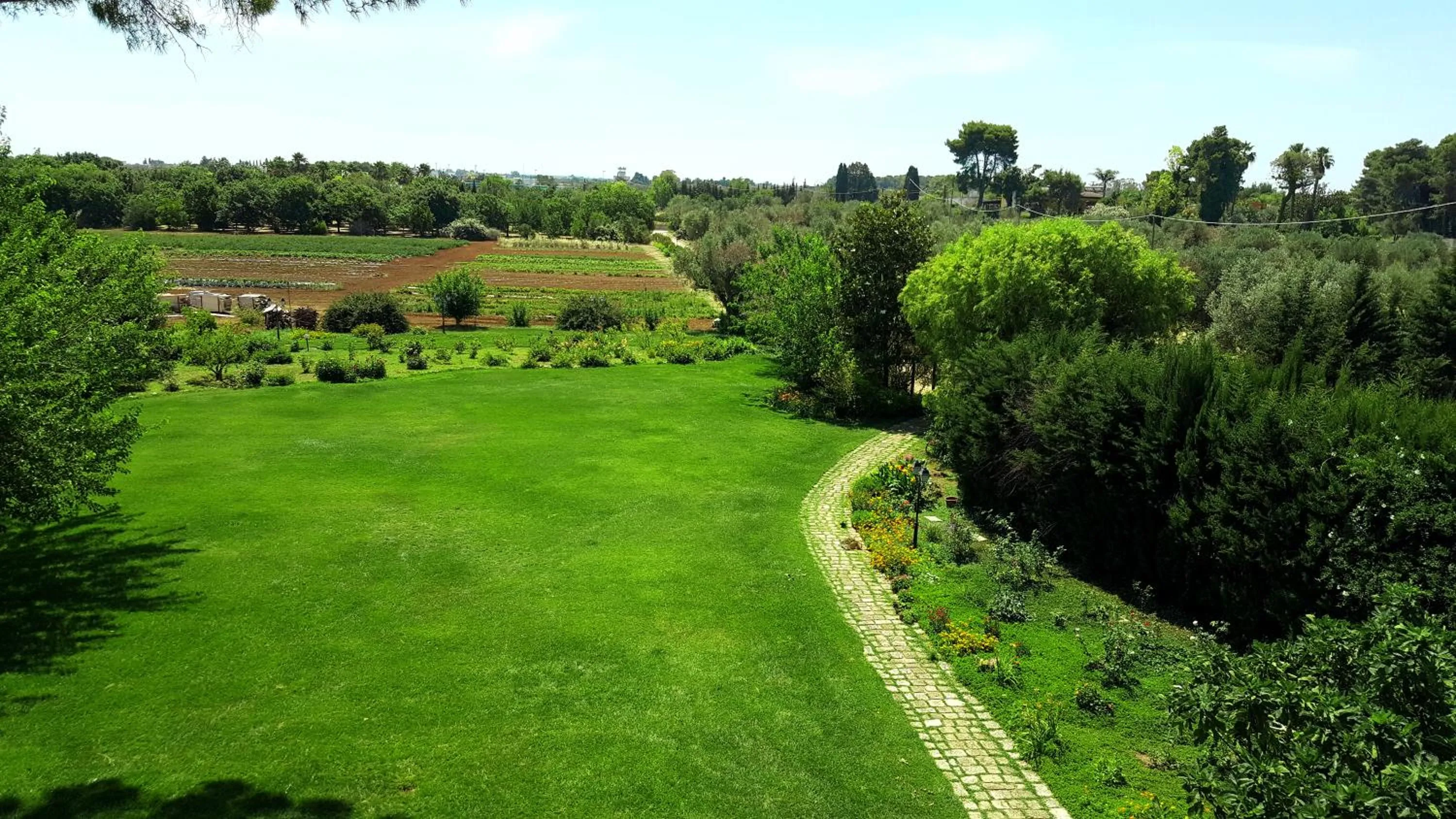 Garden in Tenuta DonnAnna Agriturismo&Glamping