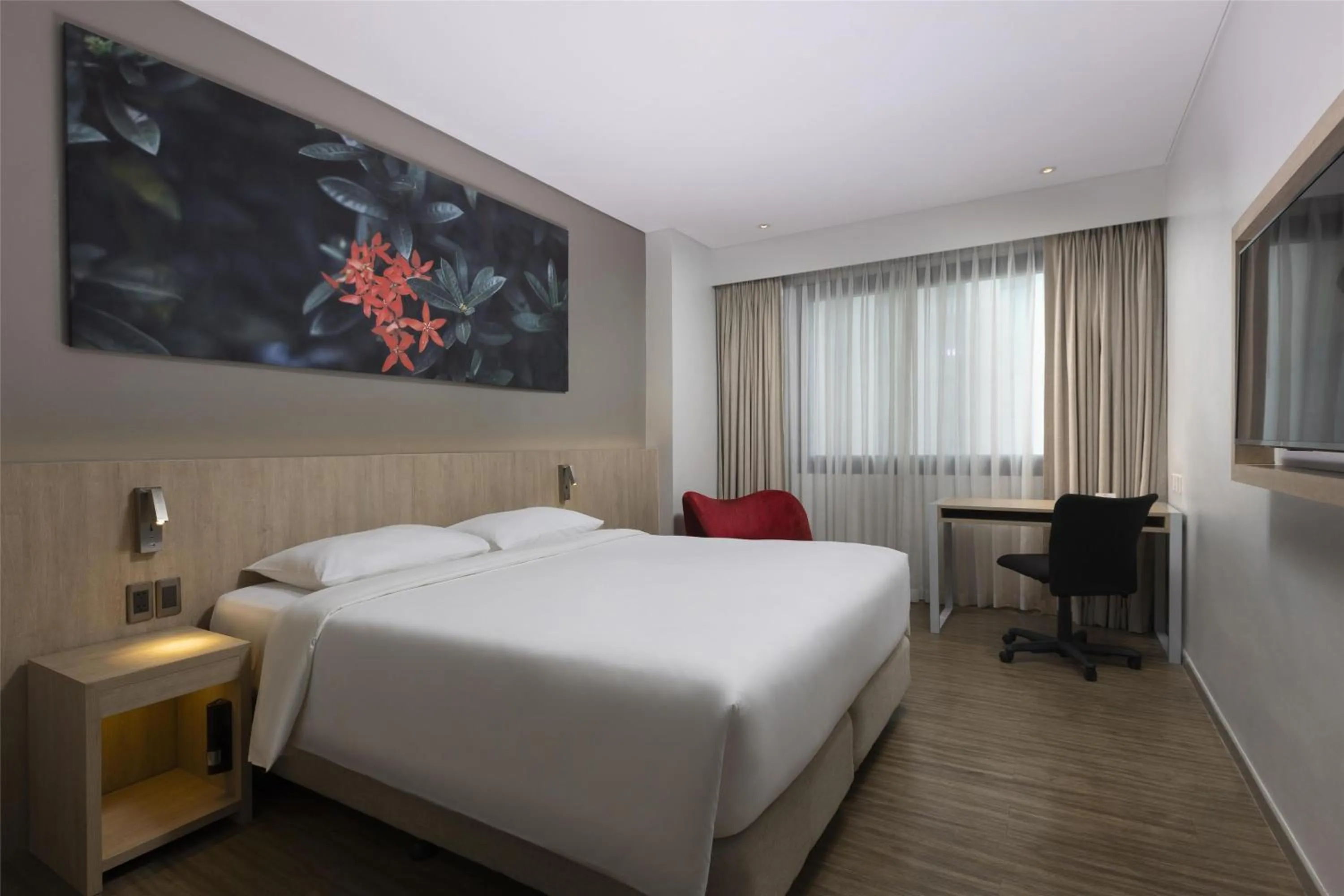 Bedroom, Bed in Park Inn by Radisson North Edsa