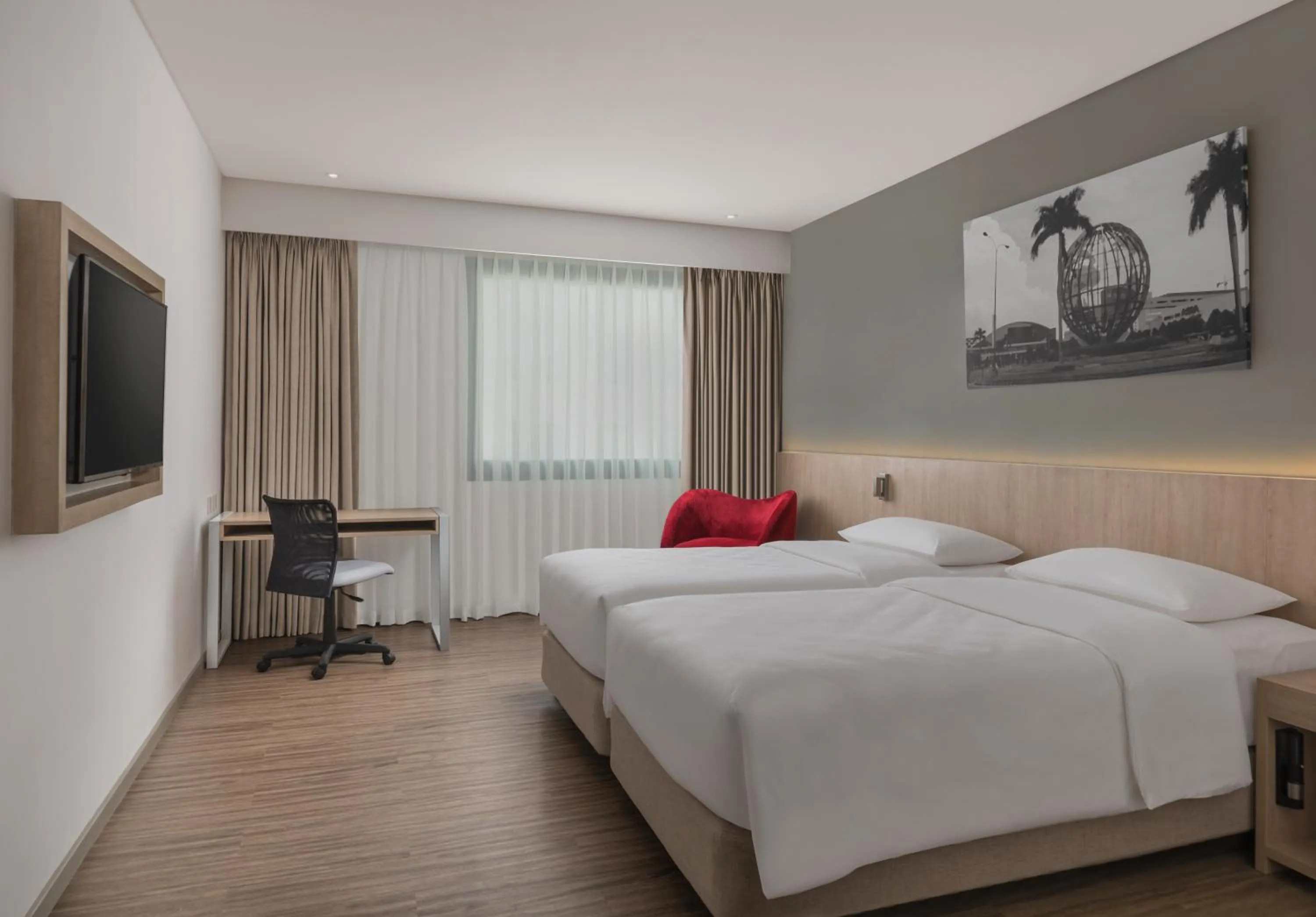 Bed in Park Inn by Radisson North Edsa
